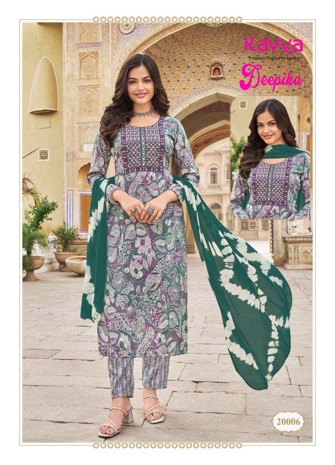 KAVYA DEEPIKA VOL 20 DESIGNER READYMADE SUITS ( 10 PCS CATALOG )