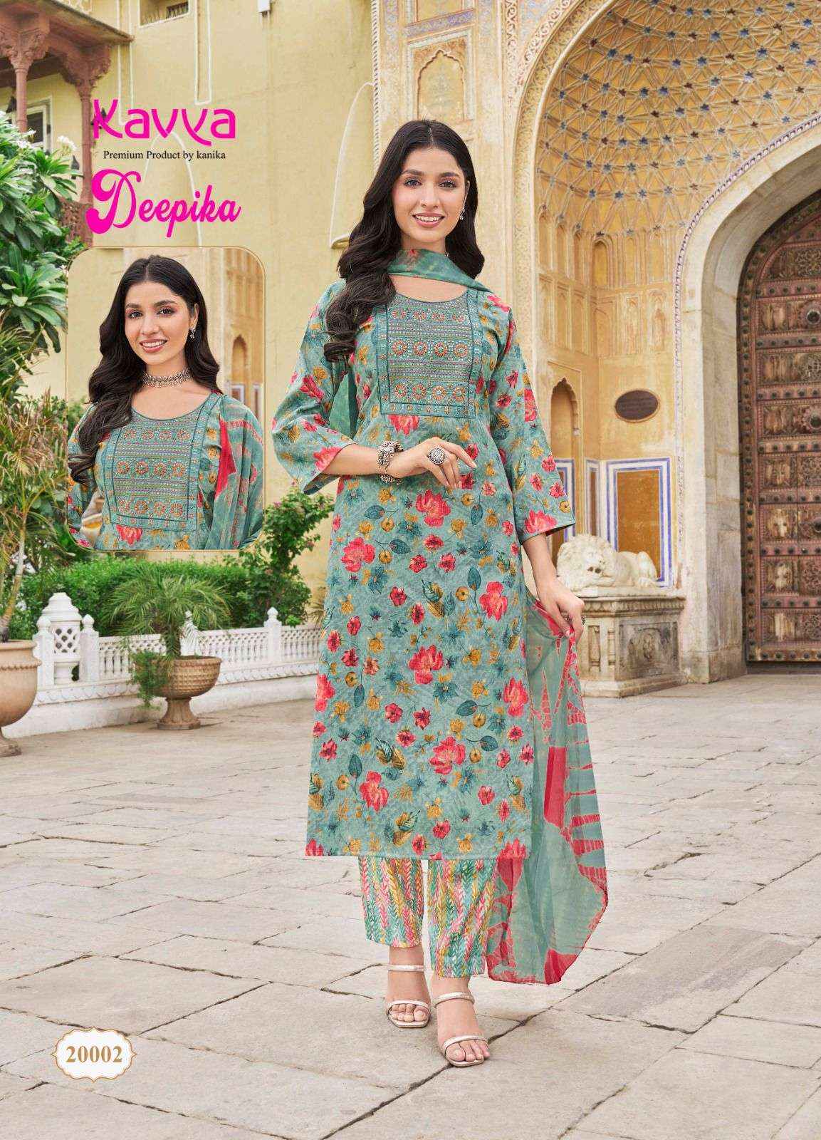 KAVYA DEEPIKA VOL 20 DESIGNER READYMADE SUITS ( 10 PCS CATALOG )