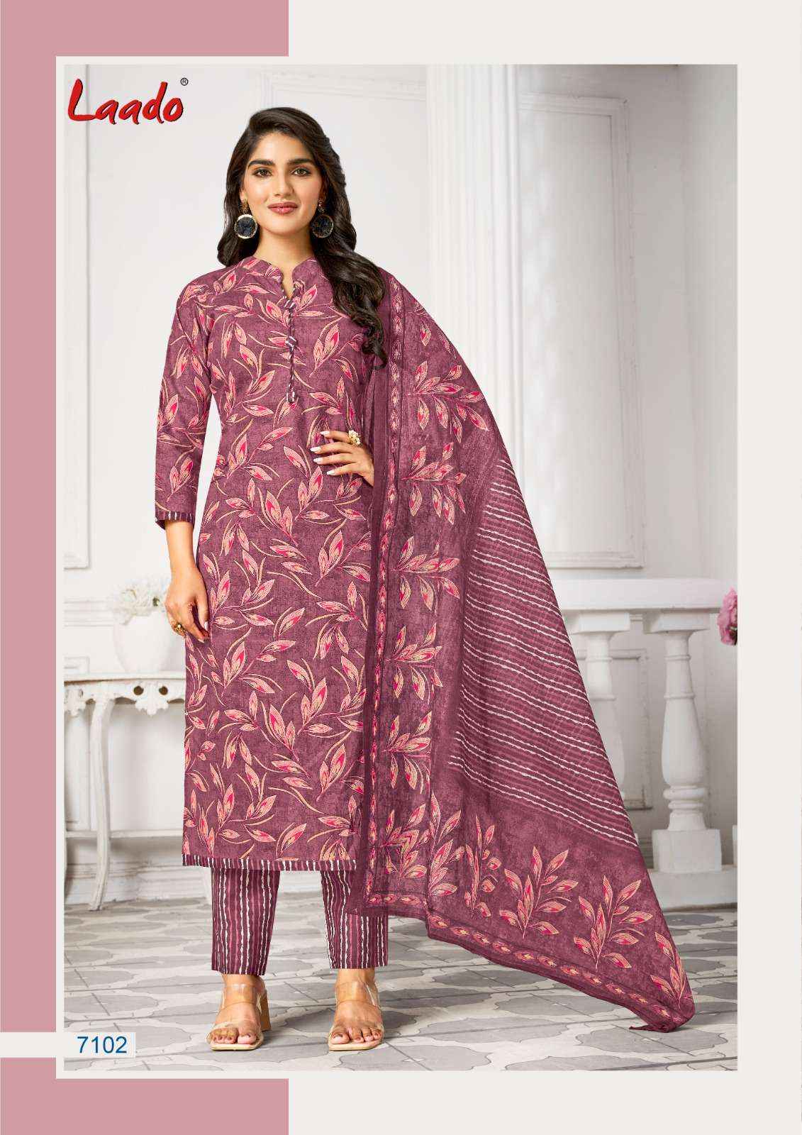 LAADO VOL 71 COTTON PRINTS REGULAR WEAR SALWAR SUIT ( 20 PCS CATALOG )