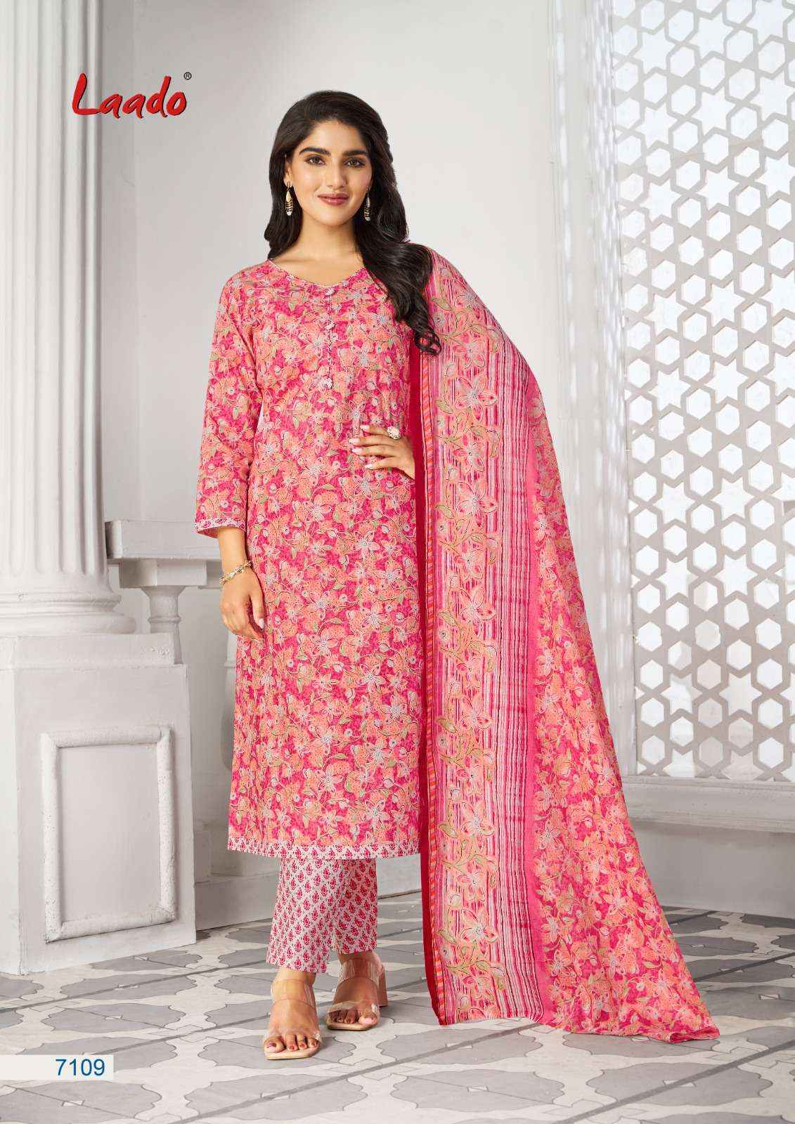 LAADO VOL 71 COTTON PRINTS REGULAR WEAR SALWAR SUIT ( 20 PCS CATALOG )