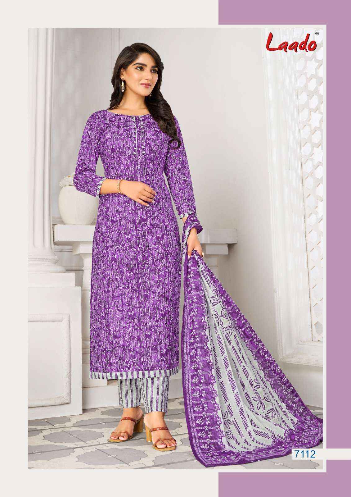 LAADO VOL 71 COTTON PRINTS REGULAR WEAR SALWAR SUIT ( 20 PCS CATALOG )