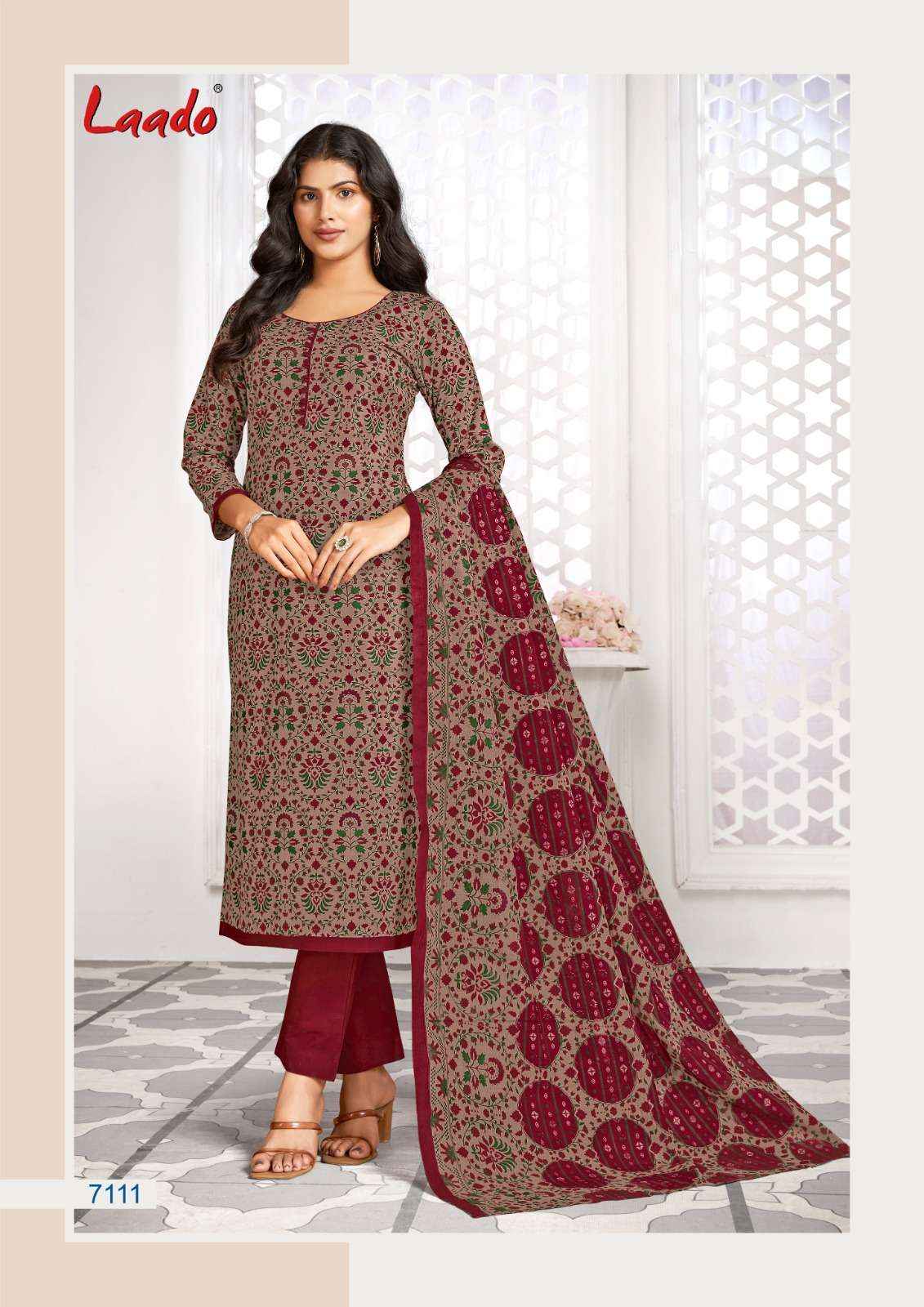 LAADO VOL 71 COTTON PRINTS REGULAR WEAR SALWAR SUIT