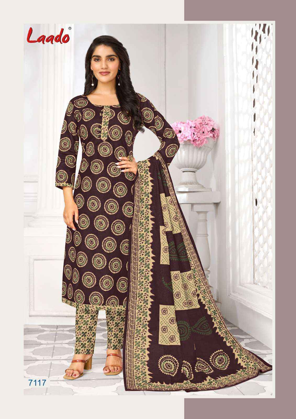 LAADO VOL 71 COTTON PRINTS REGULAR WEAR SALWAR SUIT ( 20 PCS CATALOG )