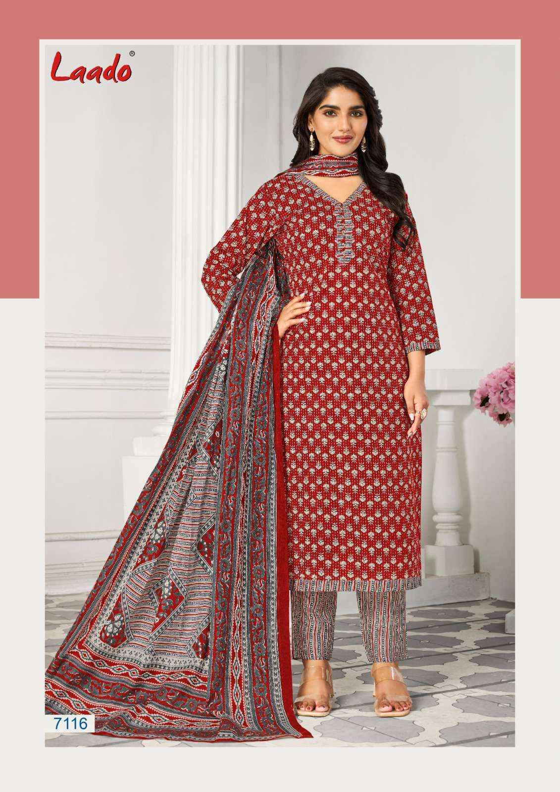 LAADO VOL 71 COTTON PRINTS REGULAR WEAR SALWAR SUIT ( 20 PCS CATALOG )