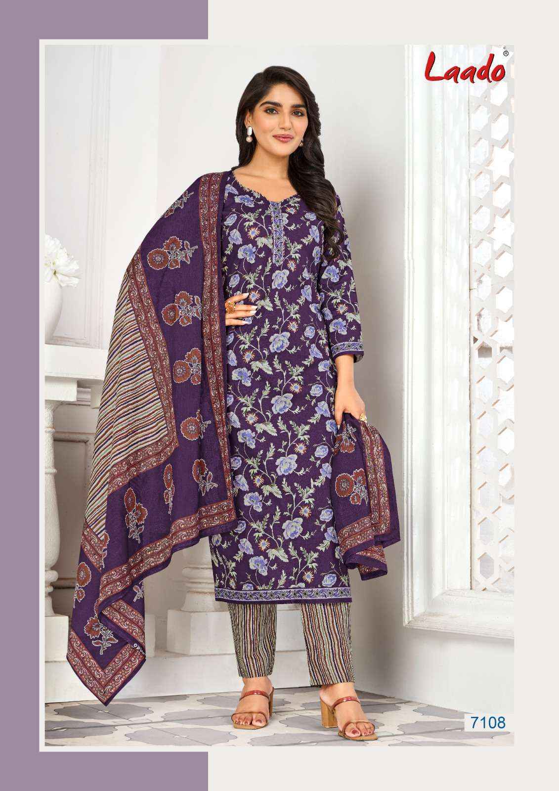 LAADO VOL 71 COTTON PRINTS REGULAR WEAR SALWAR SUIT ( 20 PCS CATALOG )