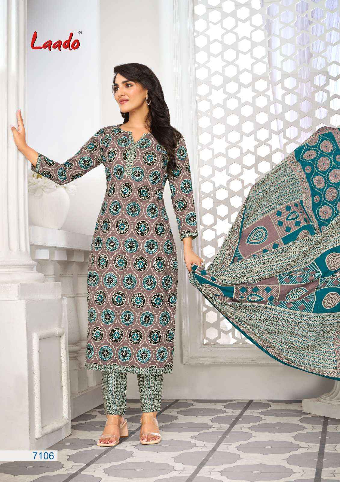 LAADO VOL 71 COTTON PRINTS REGULAR WEAR SALWAR SUIT ( 20 PCS CATALOG )