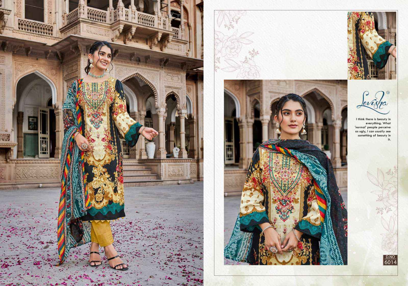 LEVISHA NAIRA NX VOL 6 COTTON DIGITAL PAKISTANI PRINTS SUIT ( 8 pcs catalog )