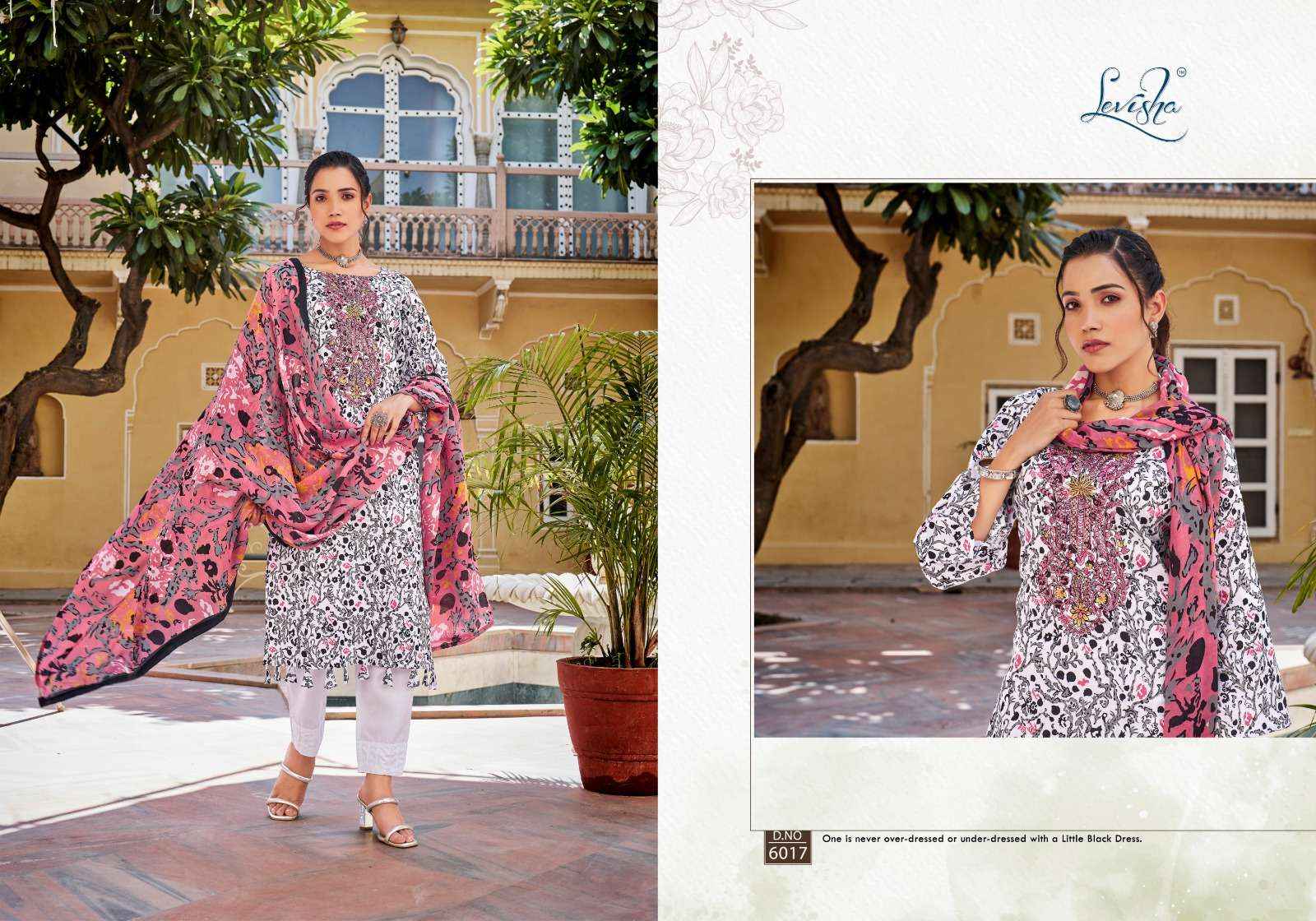 LEVISHA NAIRA NX VOL 6 COTTON DIGITAL PAKISTANI PRINTS SUIT ( 8 pcs catalog )