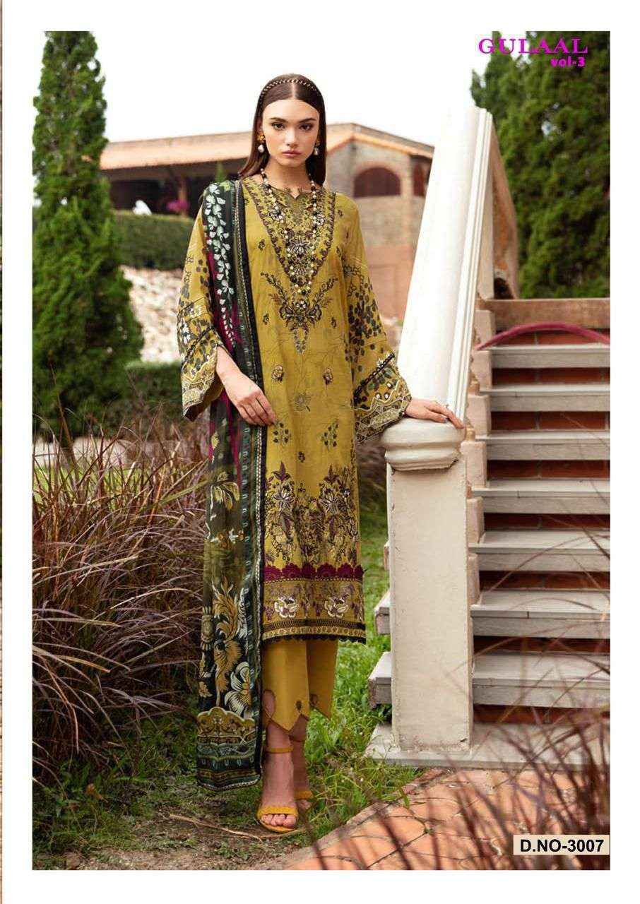 NAND GOPAL GULAAL VOL 3 COTTON DIGITAL KARACHI PAKISTANI SUITS ( 8 PCS CATALOG )