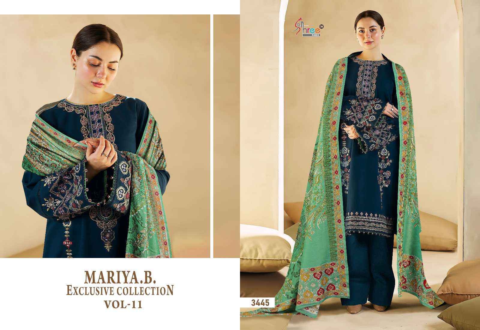 SHREE FABS MARIYA B EXCLUSIVE COLLECTION VOL 11 COTTON DESIGNER READYMADE SUIT ( 8 PCS CATALOG ) COTTON DUPATTA