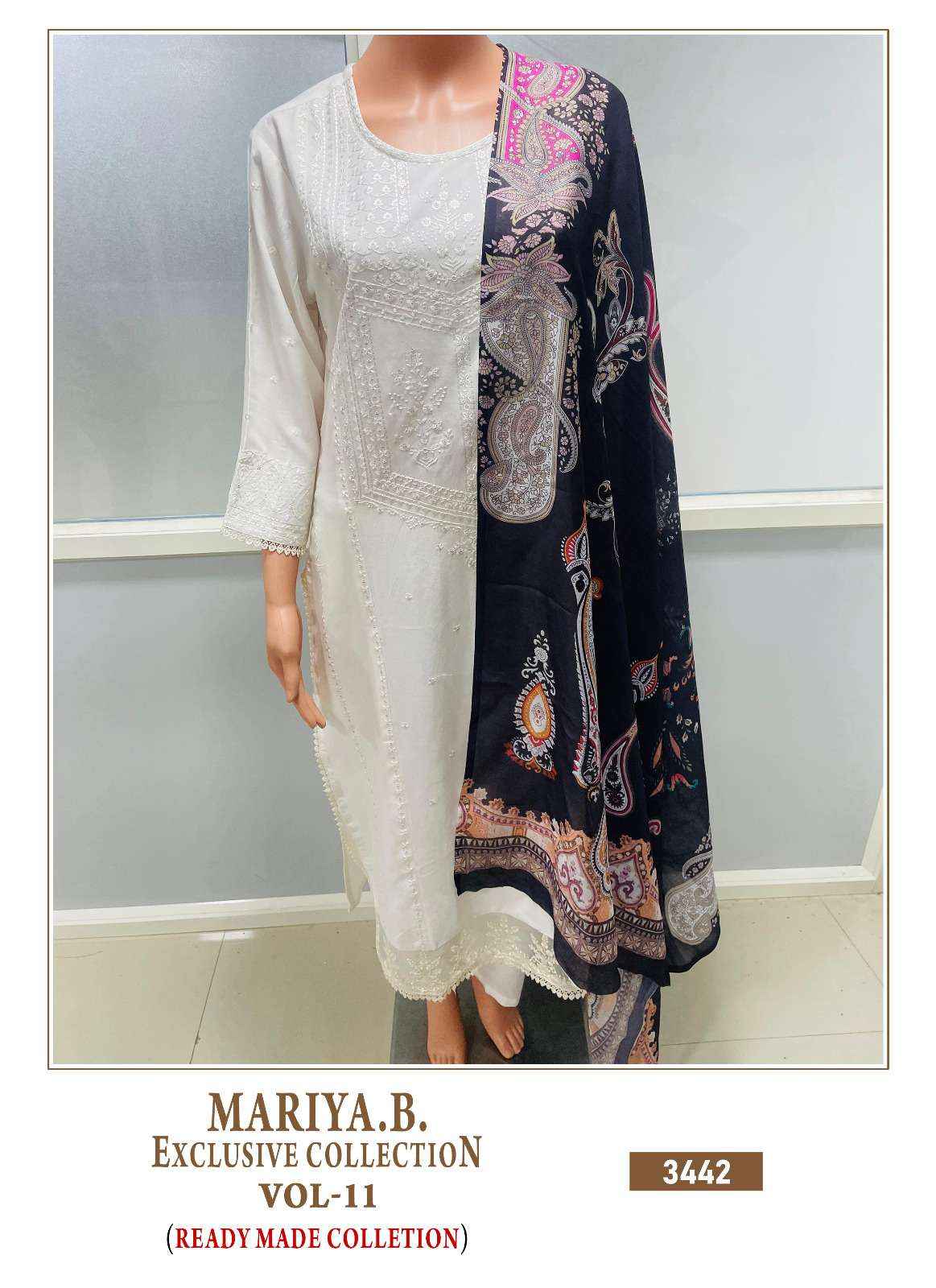 SHREE FABS MARIYA B EXCLUSIVE COLLECTION VOL 11 COTTON DESIGNER READYMADE SUIT ( 8 PCS CATALOG ) COTTON DUPATTA