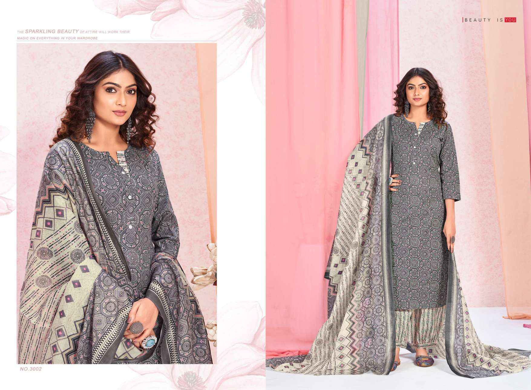 SURYAJYOTI PRIYAL VOL 3 COTTON PRINT READYMADE SUIT ( 8 PCS CATALOG )