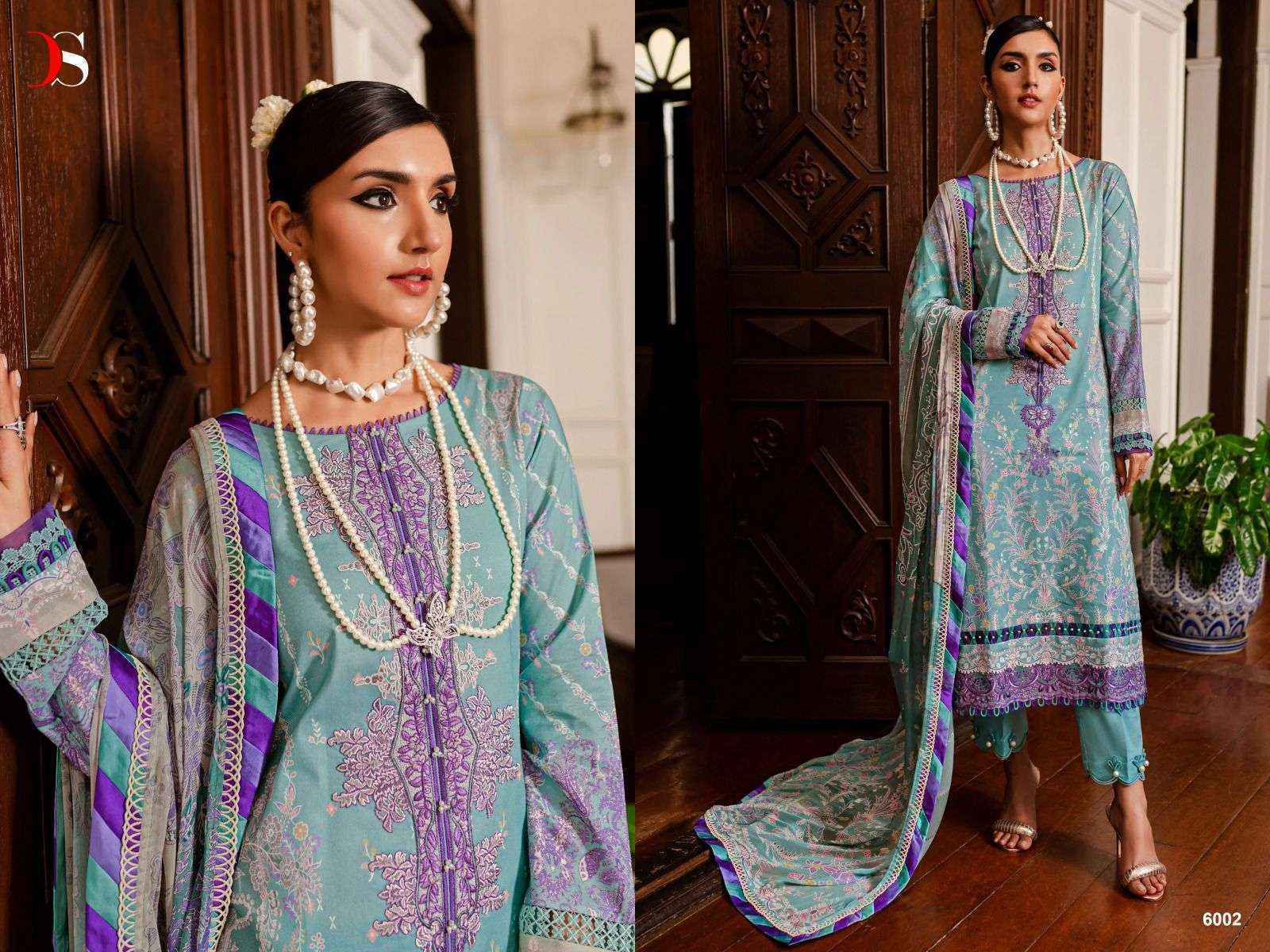 Deepsy Firdous Queens Court Vol 6 Nx Cotton Dress Material ( 6 pcs Catalogue )