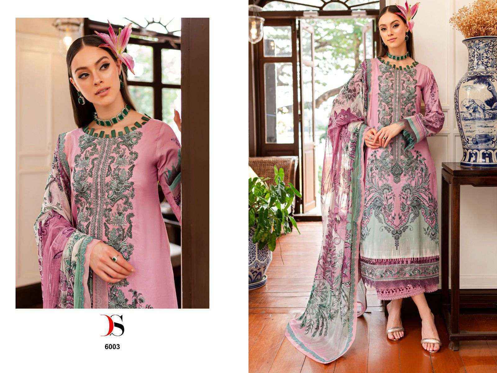 Deepsy Firdous Queens Court Vol 6 Nx Cotton Dress Material ( 6 pcs Catalogue )