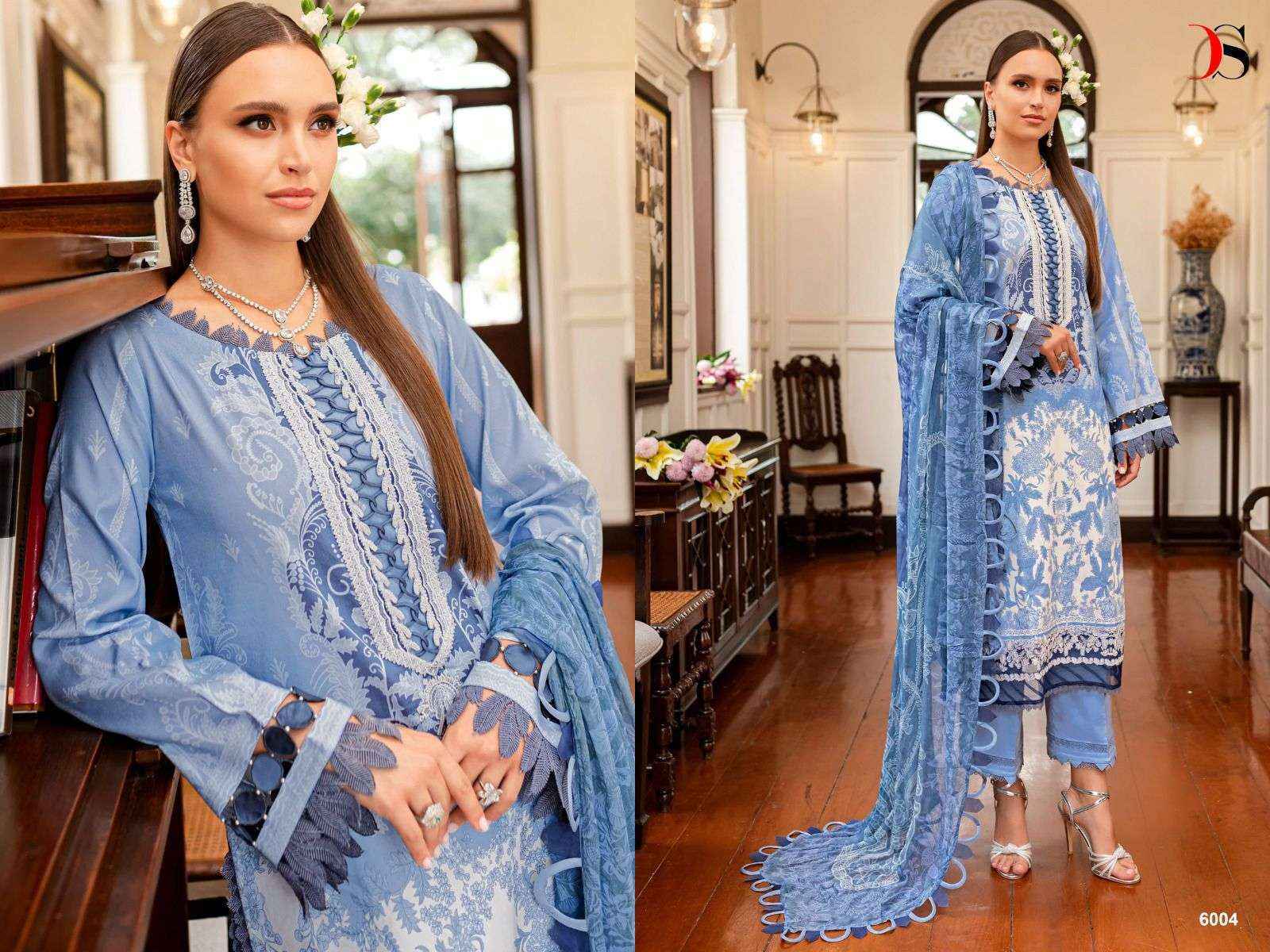 Deepsy Firdous Queens Court Vol 6 Nx Cotton Dress Material ( 6 pcs Catalogue )