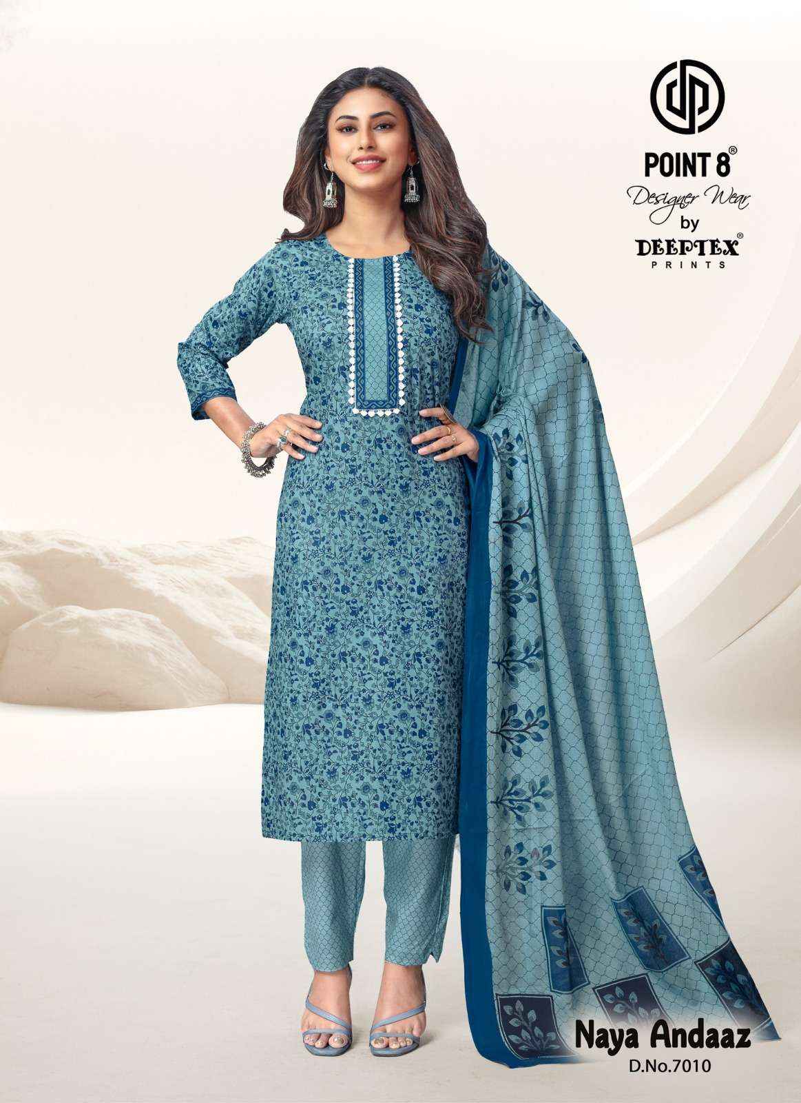 Deeptex Naya Andaaz Vol 7 Readymade Designer Suits ( 10 Pcs Catalog )