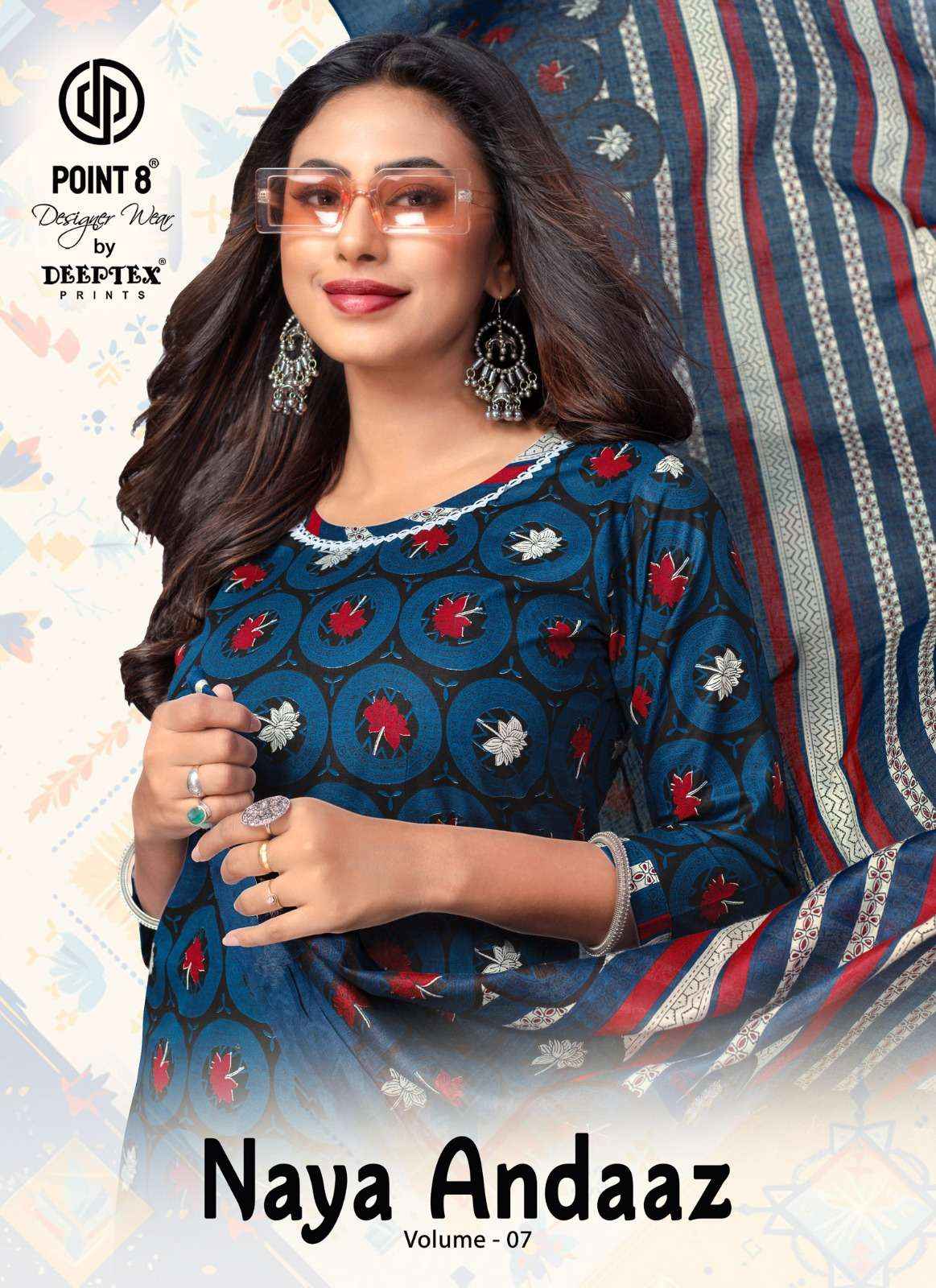 Deeptex Naya Andaaz Vol 7 Readymade Designer Suits ( 10 Pcs Catalog )