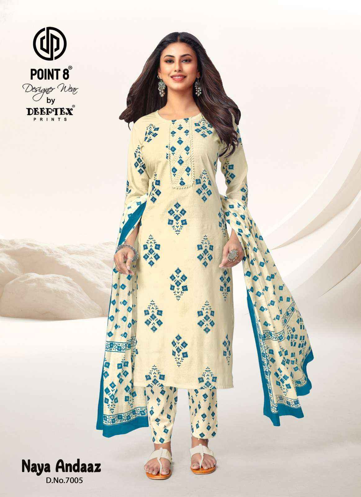 Deeptex Naya Andaaz Vol 7 Readymade Designer Suits ( 10 Pcs Catalog )