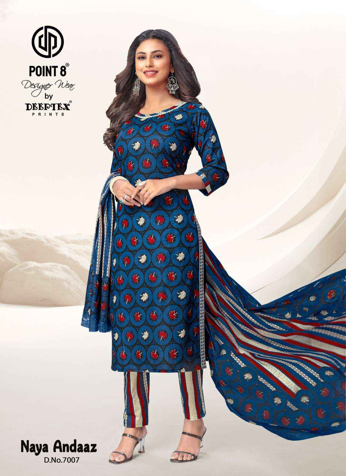 Deeptex Naya Andaaz Vol 7 Readymade Designer Suits ( 10 Pcs Catalog )