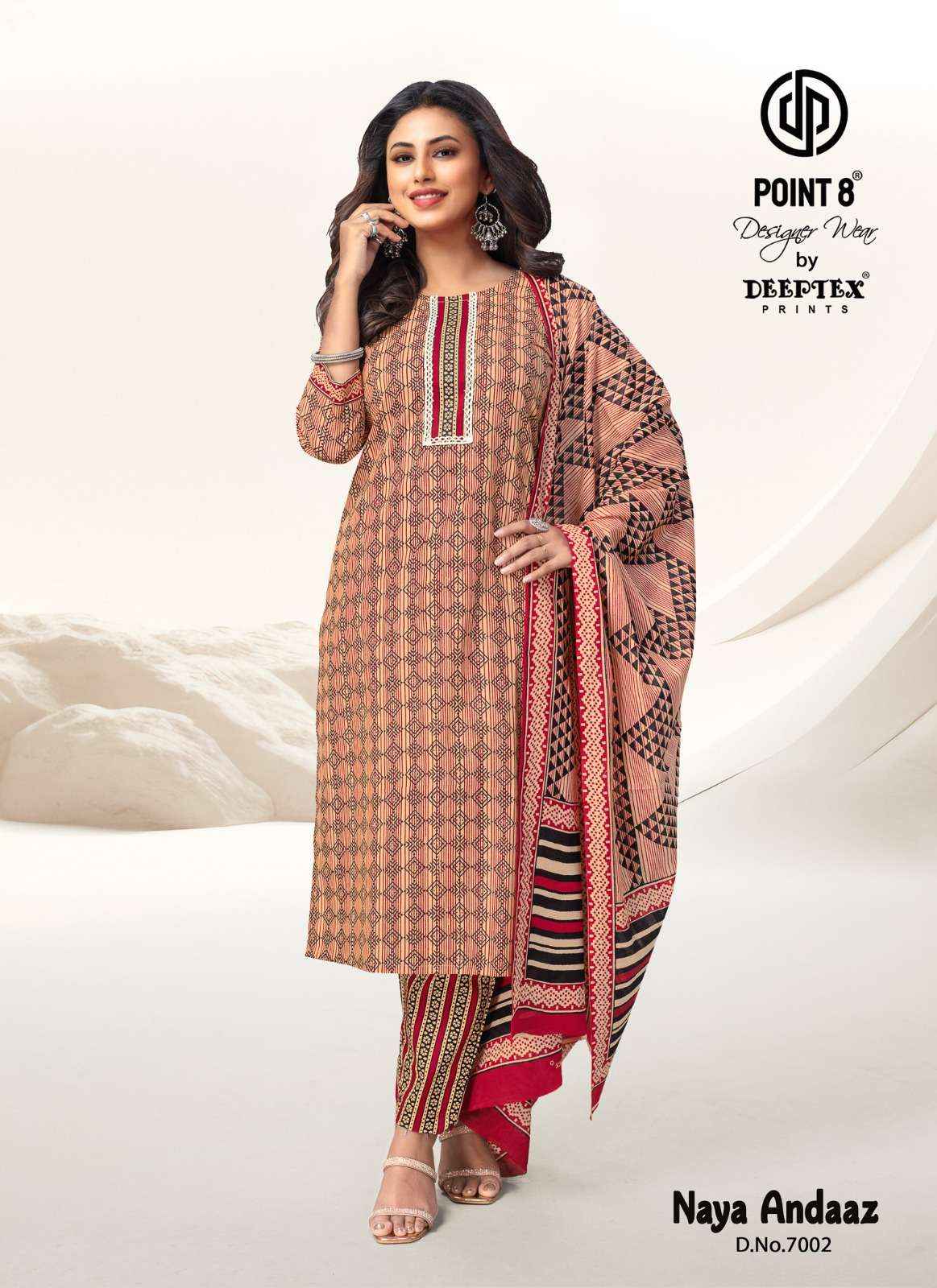 Deeptex Naya Andaaz Vol 7 Readymade Designer Suits ( 10 Pcs Catalog )