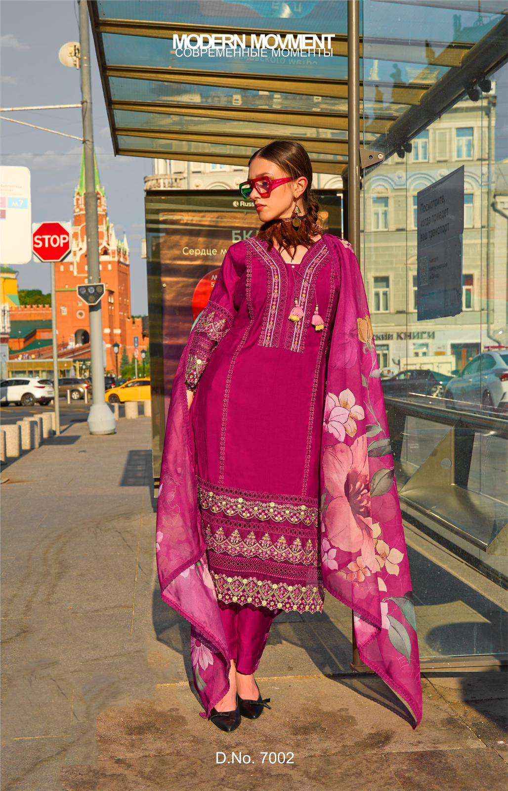 KAILEE FASHION BAHAAR VISCOSE SILK BEAUTIFUL DESIGNER SUIT ( 6 PCS CATALOG )