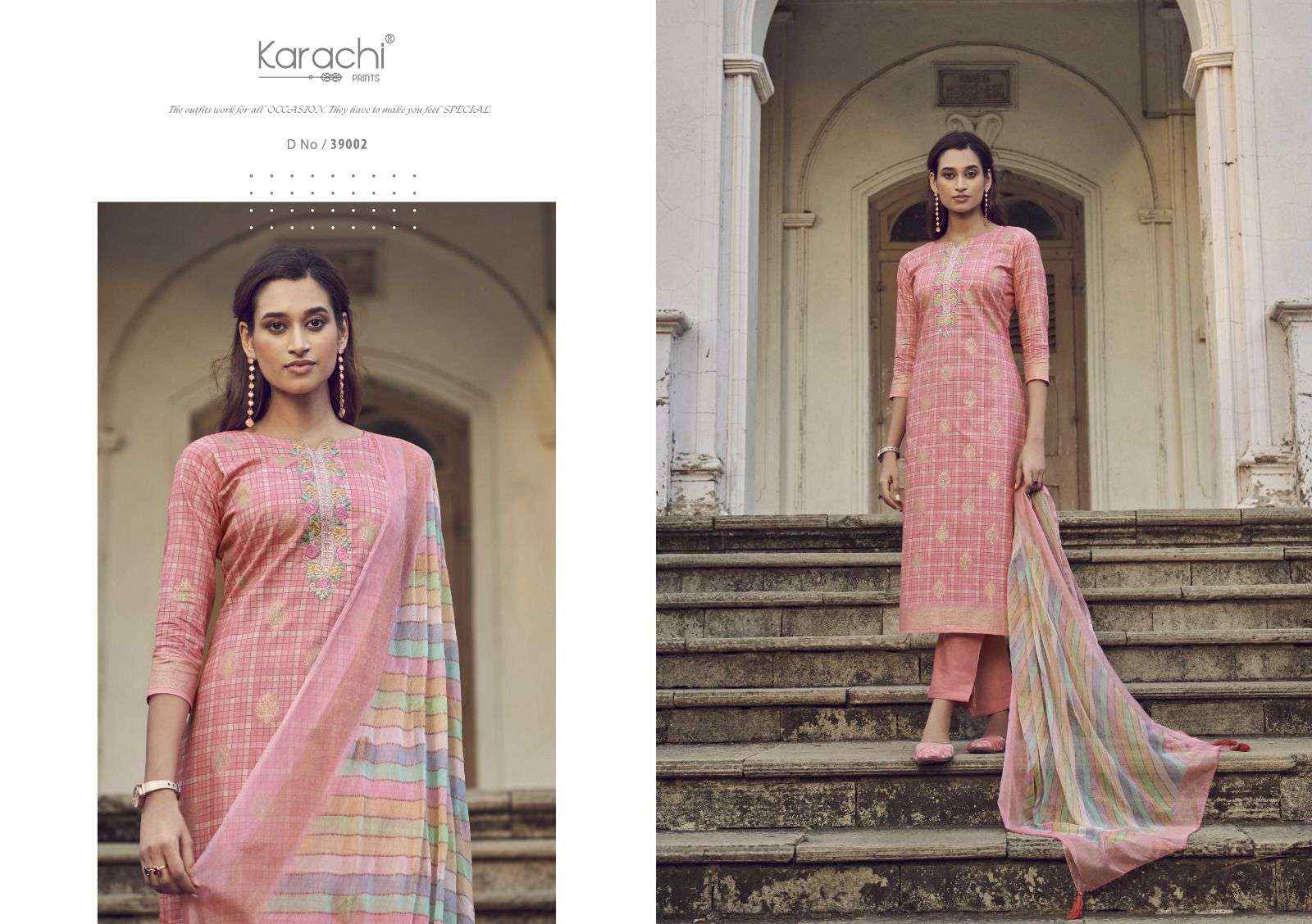 KARACHI PRINTS MAAHI LAWN COTTON DRESS MATERIAL ( 6 PCS CATALOG )