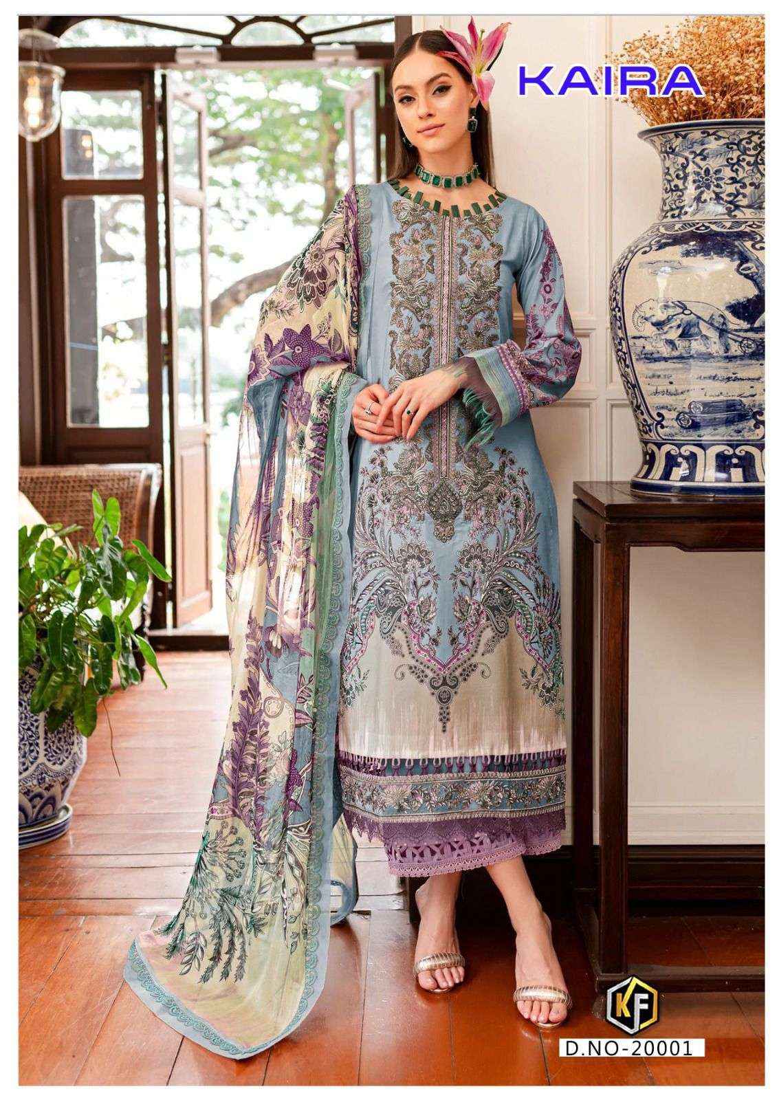 KEVAL FAB KAIRA VOL 20 COTTON PAKISTANI SALWAR KAMEEZ ( 6 PCS CATALOG )