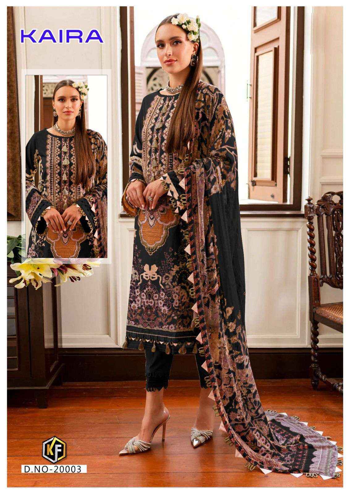 KEVAL FAB KAIRA VOL 20 COTTON PAKISTANI SALWAR KAMEEZ ( 6 PCS CATALOG )