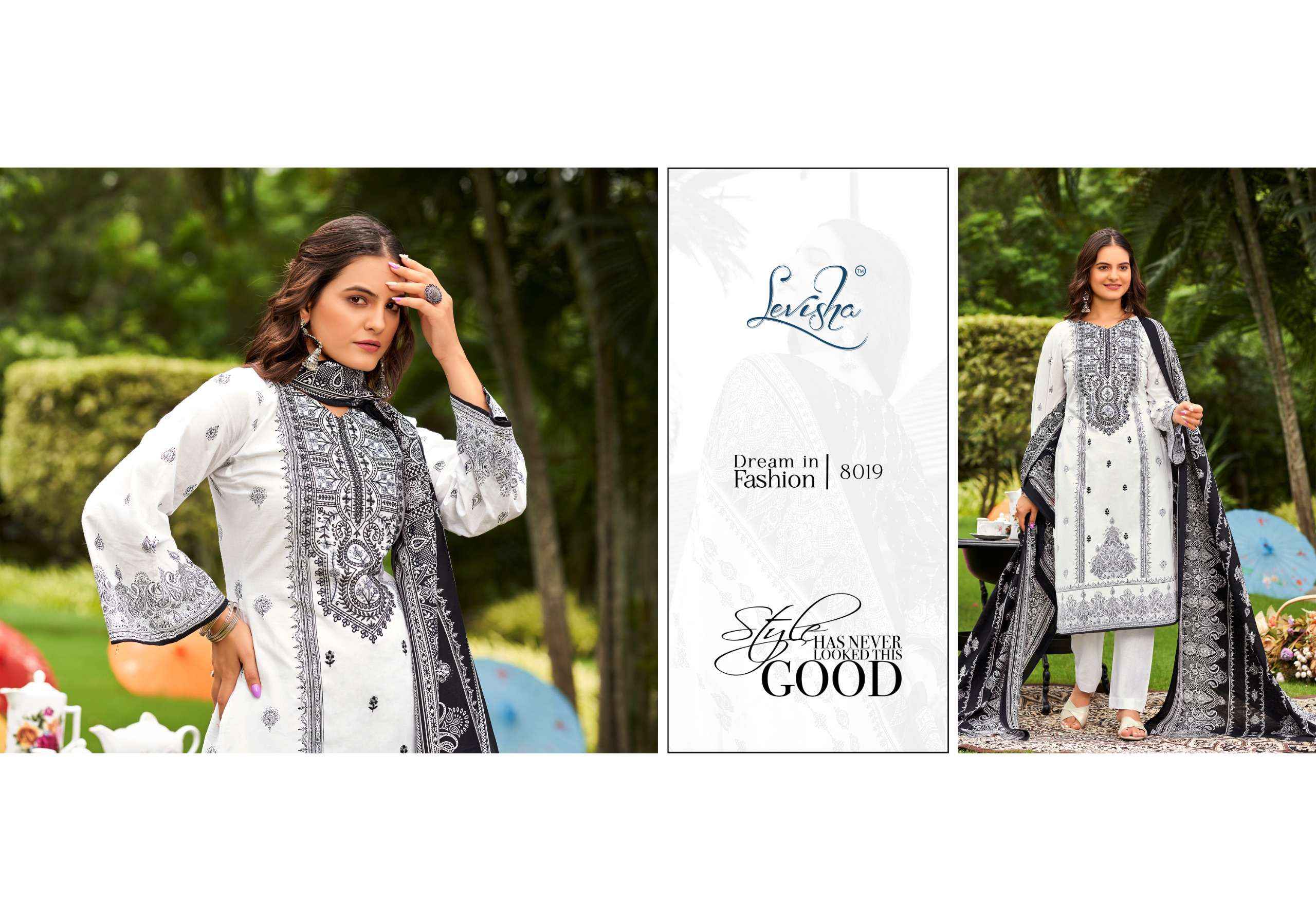 LEVISHA NAIRA NX VOL 8 COTTON DESIGNER SALWAR KAMEEZ ( 8 PCS CATALOG )