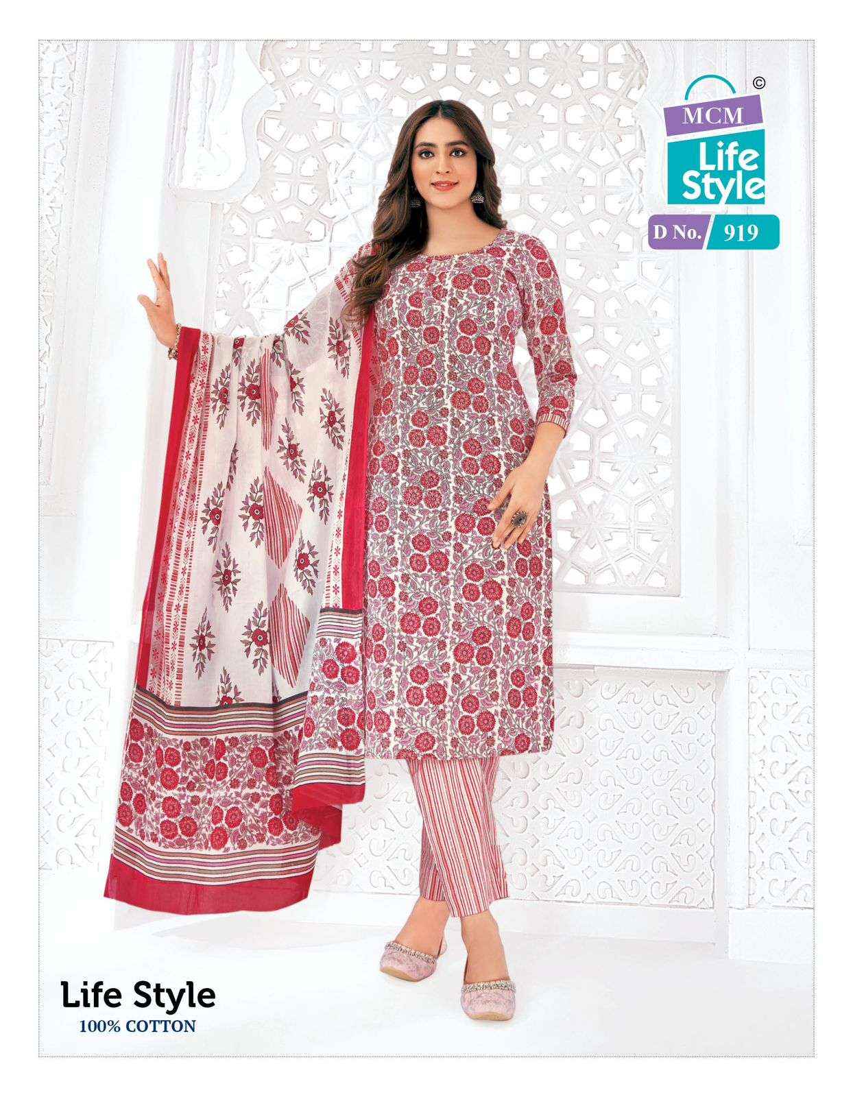 MCM LIFESTYLE VOL 9 COTTON PRINT LADIES KURTI COMBO SET ( 12 PCS CATALOG )