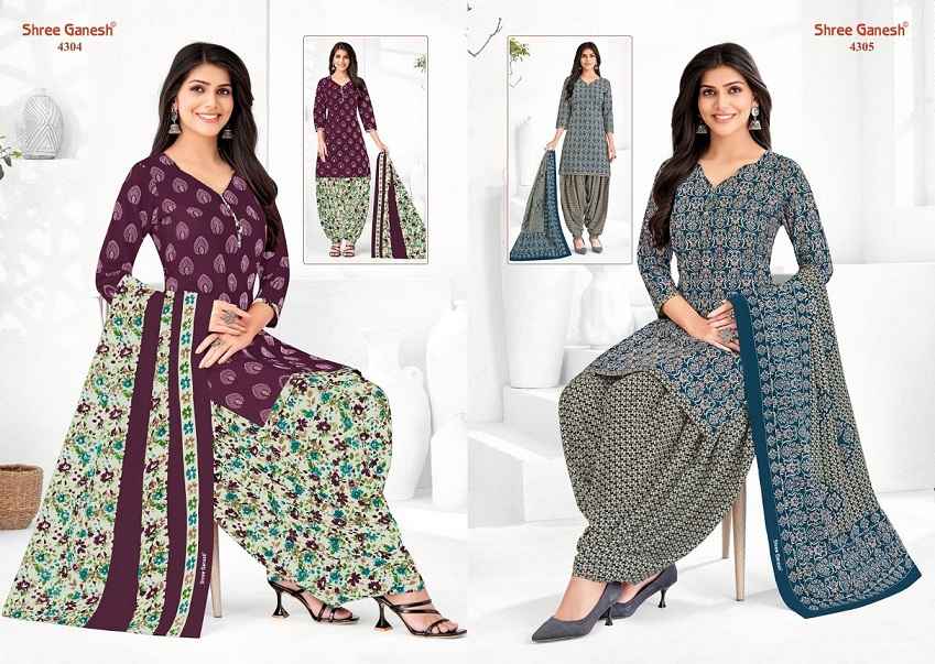 SHREE GANESH HANSIKA VOL-23 PURE COTTON DRESS MATERIAL ( 8 PCS CATALOG )