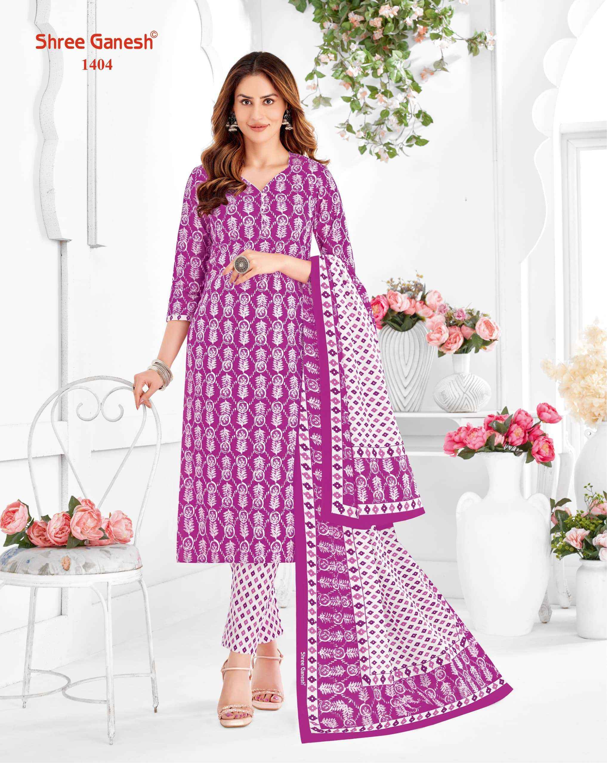 SHREE GANESH VAANI VOL 4 COTTON JAIPURI PRINT READYMADE COMBO SET ( 20 PCS CATALOG )