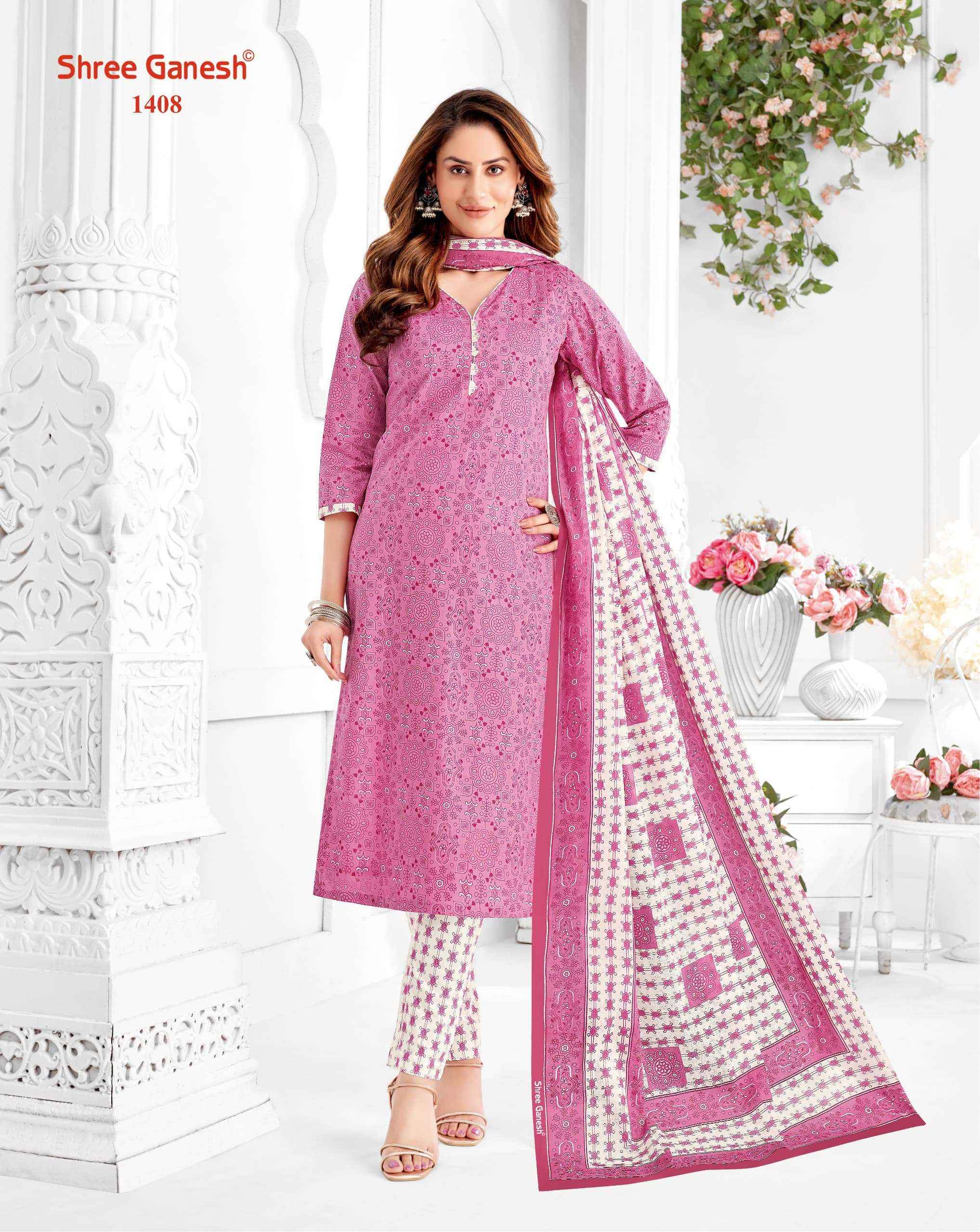 SHREE GANESH VAANI VOL 4 COTTON PRINT SALWAR SUIT ( 20 PCS CATALOG )