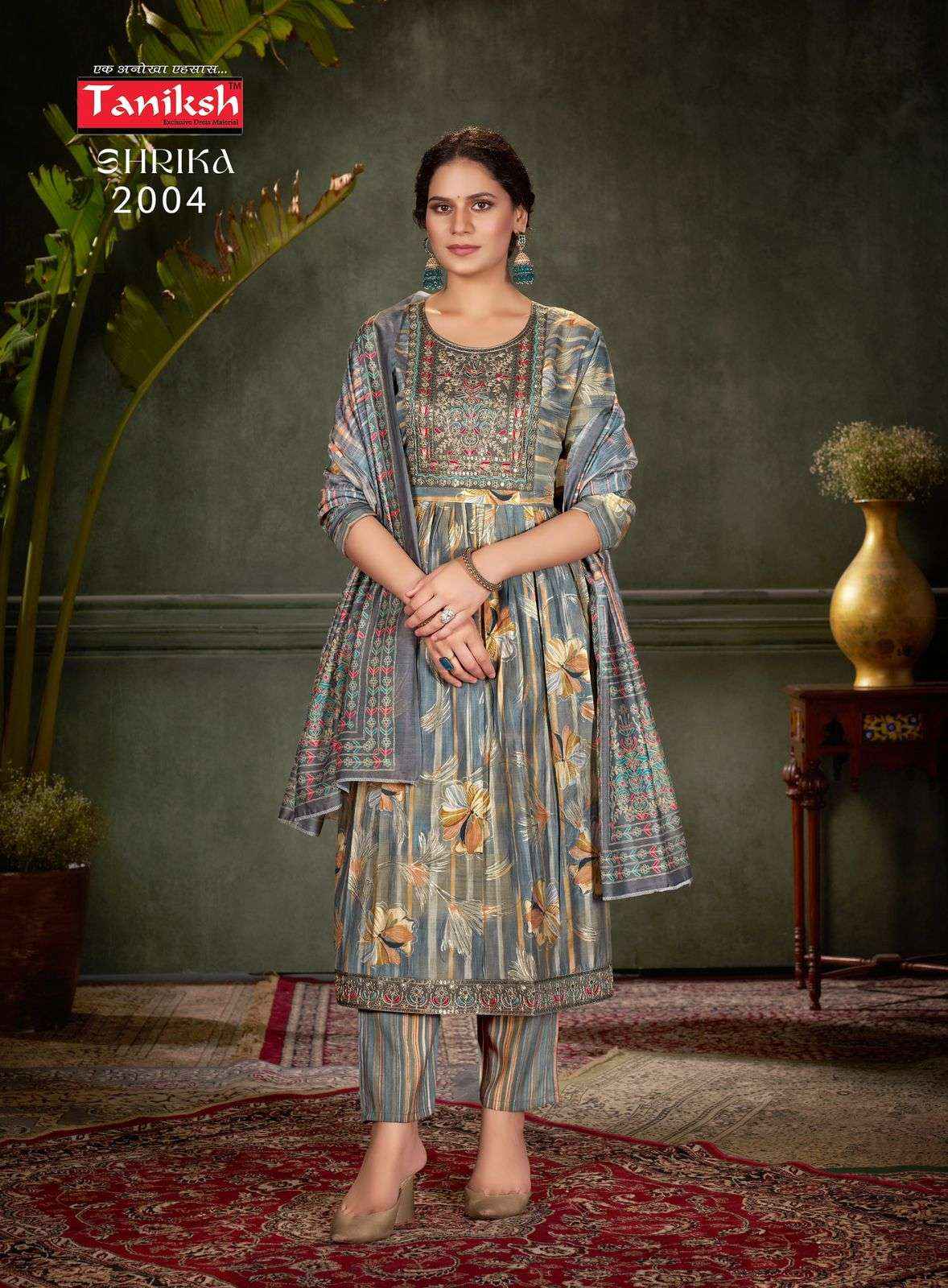 TANIKSH SHRIKA VOL 2 FANCY NAIRA CUT PATTERN KURTI COMBO SET ( 8 PCS CATALOG )