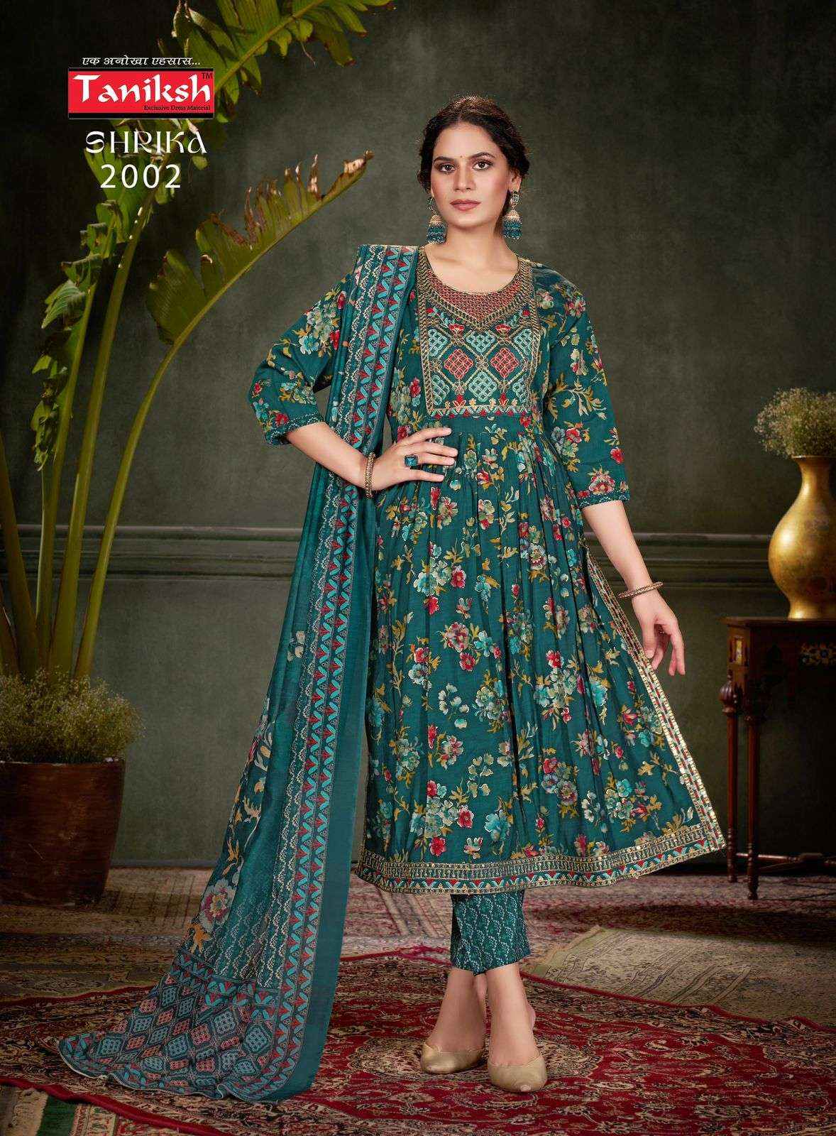 TANIKSH SHRIKA VOL 2 FANCY NAIRA CUT PATTERN KURTI COMBO SET ( 8 PCS CATALOG )