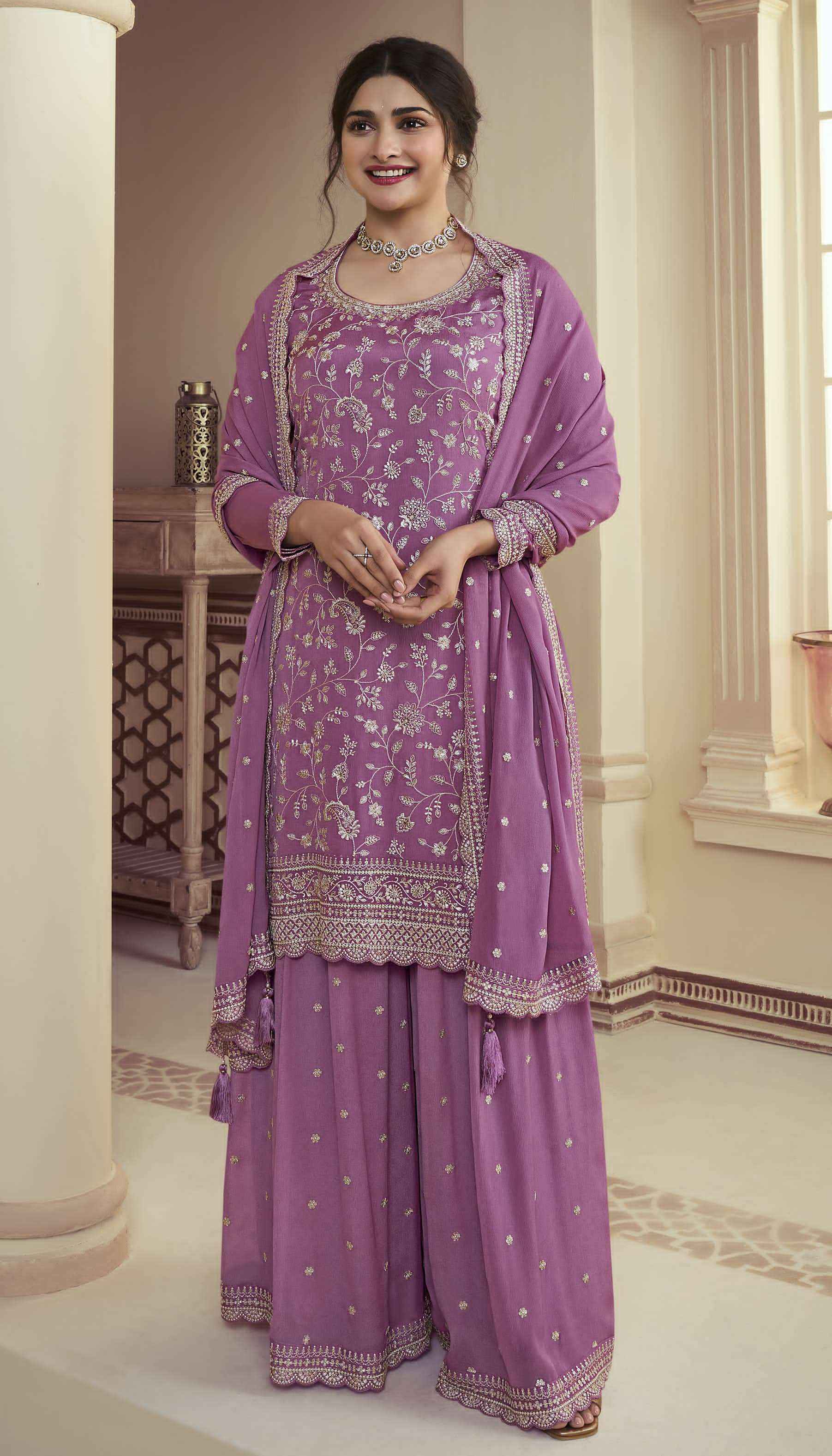 VINAY FASHION KULEESH SUHAANI HEAVY EMBROIDERED SUIT ( 6 PCS CATALOG )