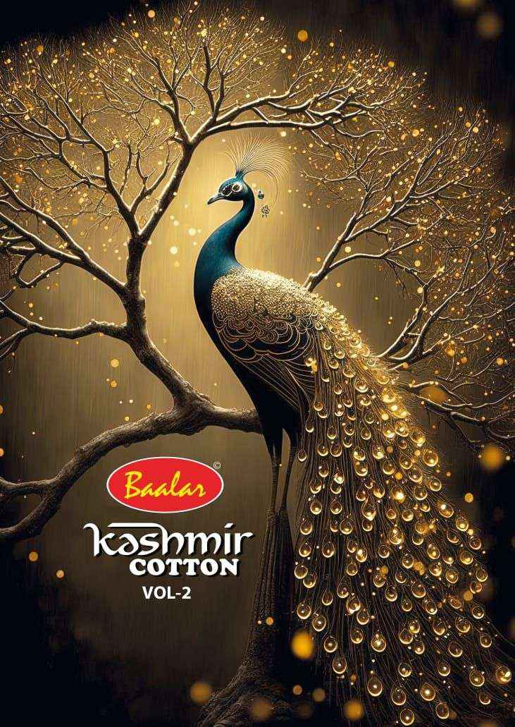 BAALAR COTTON KASHMIR COTTON VOL 2 DRESS MATERIAL WHOLESALE PRICE ( 12 PCS CATALOG )