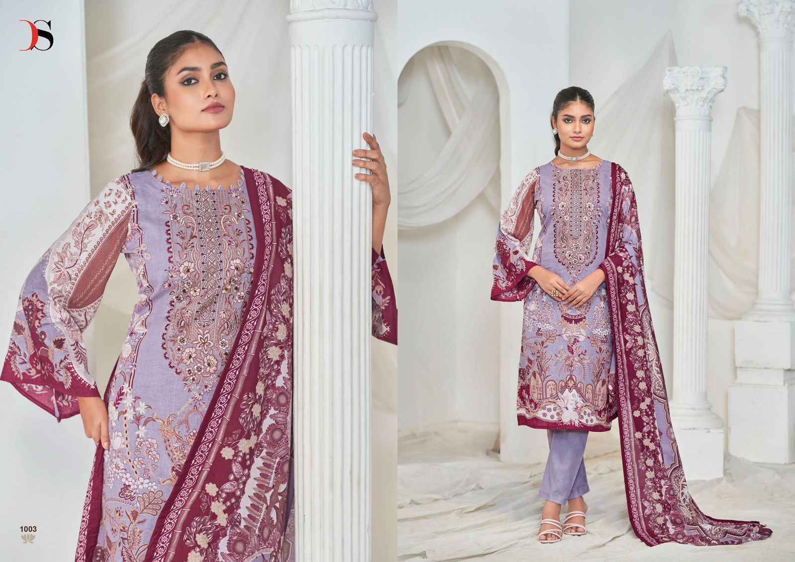 Deepsy Gulnoor Cotton Pakistani Salwar Kameez ( 6 pcs Catalogue )