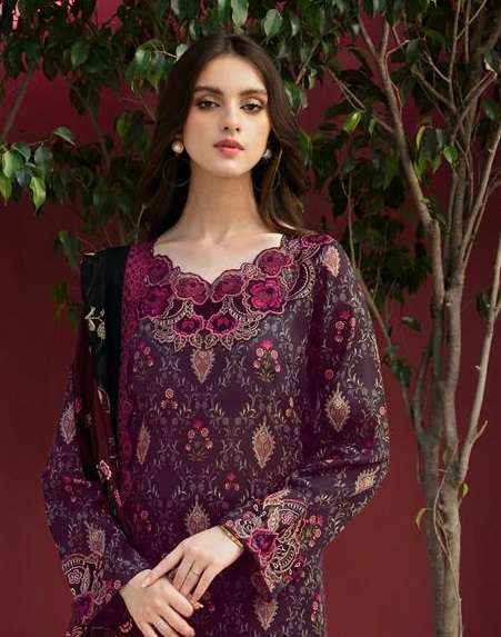 DEEPSY SUITS RAMSHA RANGREZ LUXURY LAWN 24 VOL 3 COTTON DESIGNER SUIT ( 3 PCS CATALOG )