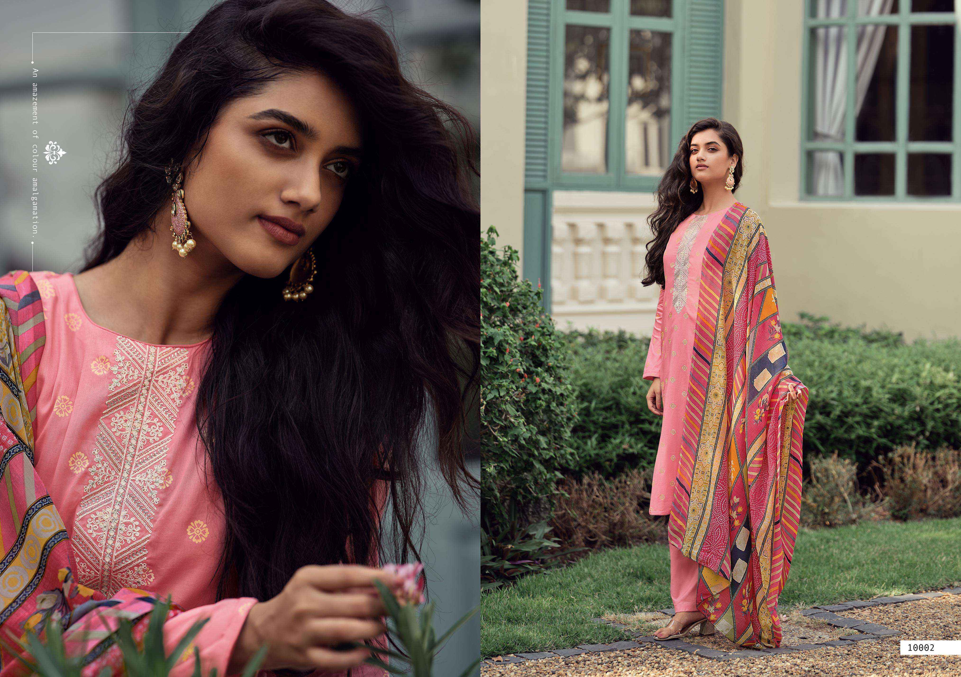 DEEPSY SUITS RANGREZ LAWN COTTON PAKISTANI DRESS MATERIAL ( 6 PCS CATALOG )