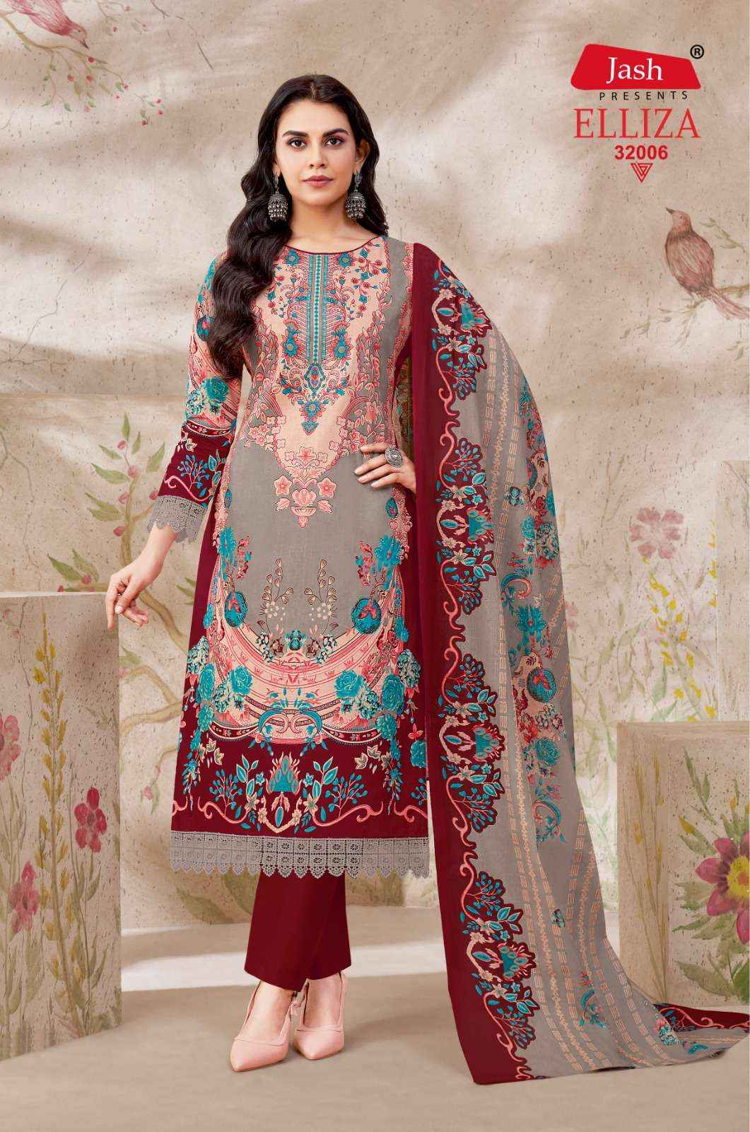 JASH ELLIZA VOL 32 COTTON DIGITAL PRINT SALWAR KAMEEZ ( 10 PCS CATALOG )