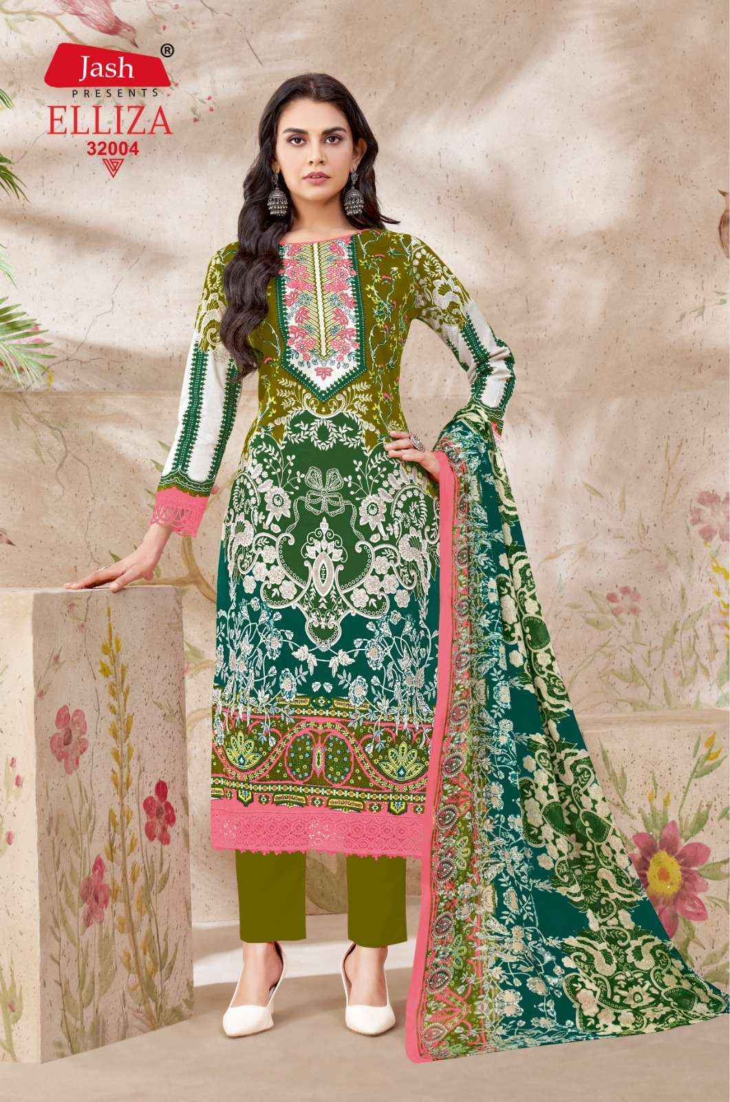 JASH ELLIZA VOL 32 COTTON DIGITAL PRINT SALWAR KAMEEZ ( 10 PCS CATALOG )