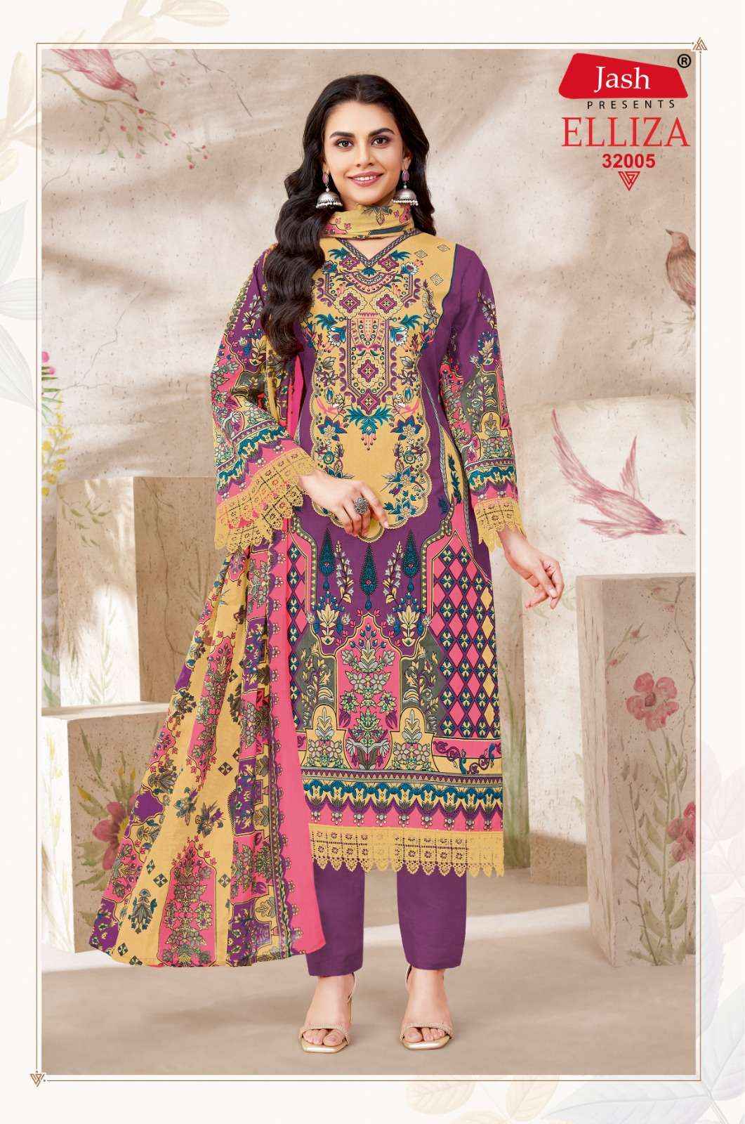 JASH ELLIZA VOL 32 COTTON DIGITAL PRINT SALWAR KAMEEZ ( 10 PCS CATALOG )