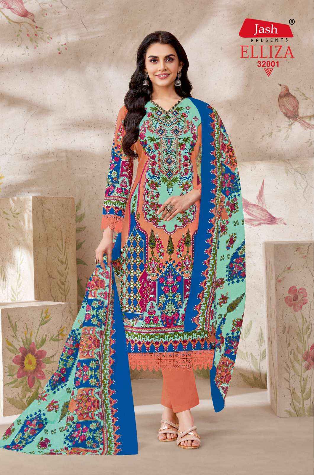 JASH ELLIZA VOL 32 COTTON DIGITAL PRINT SALWAR KAMEEZ ( 10 PCS CATALOG )