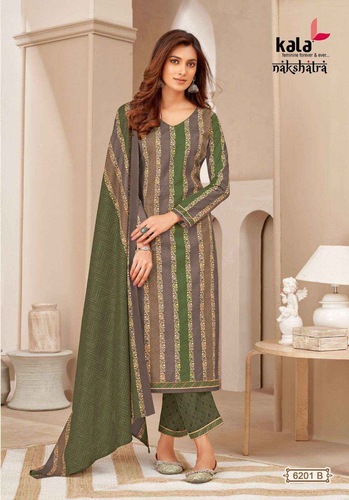 KALA FASHION NAKSHATRA VOL 2 COTTON BATIK SALWAR KAMEEZ (12 PCS CATALOG )