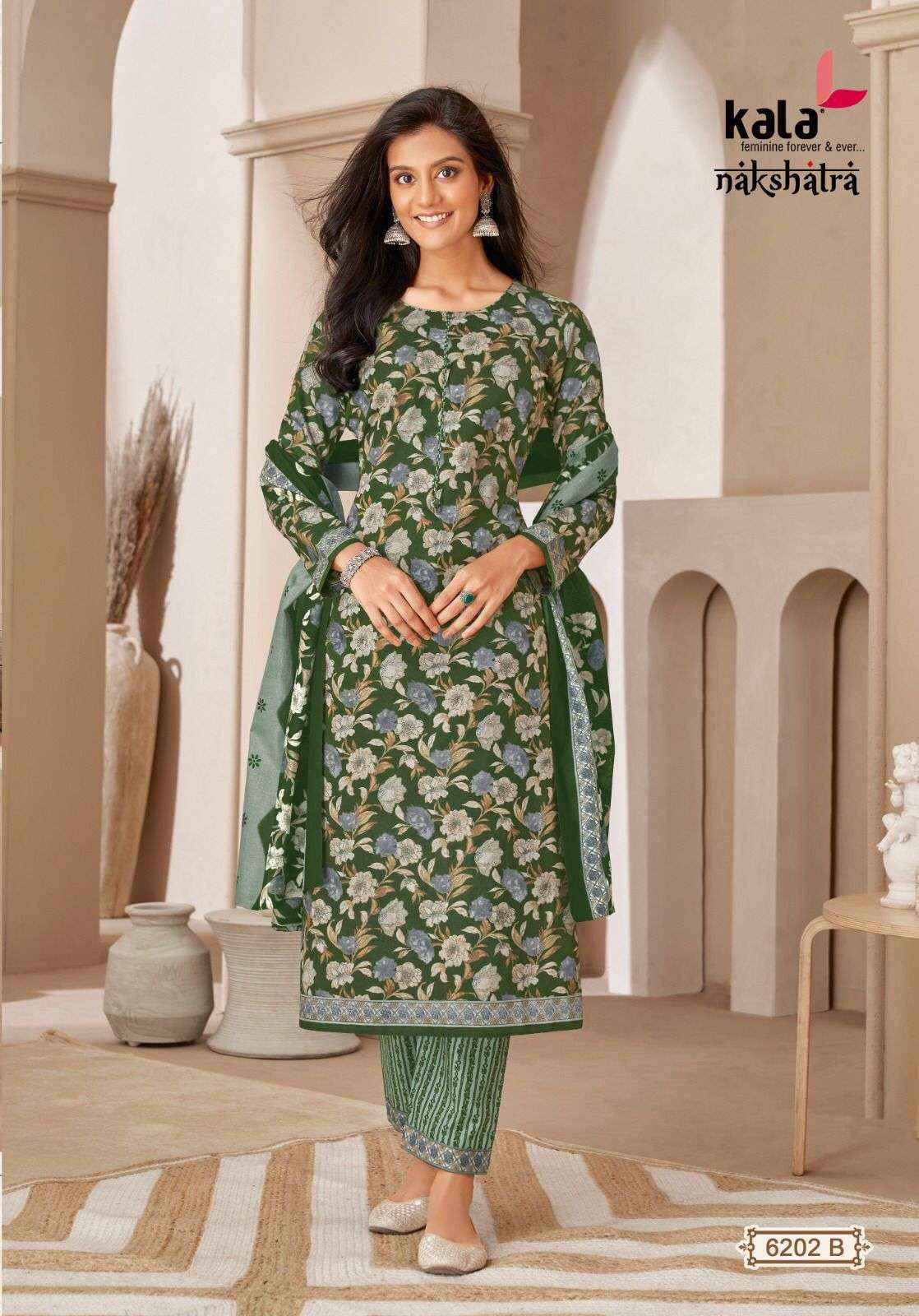 KALA FASHION NAKSHATRA VOL 2 COTTON BATIK SALWAR KAMEEZ (12 PCS CATALOG )