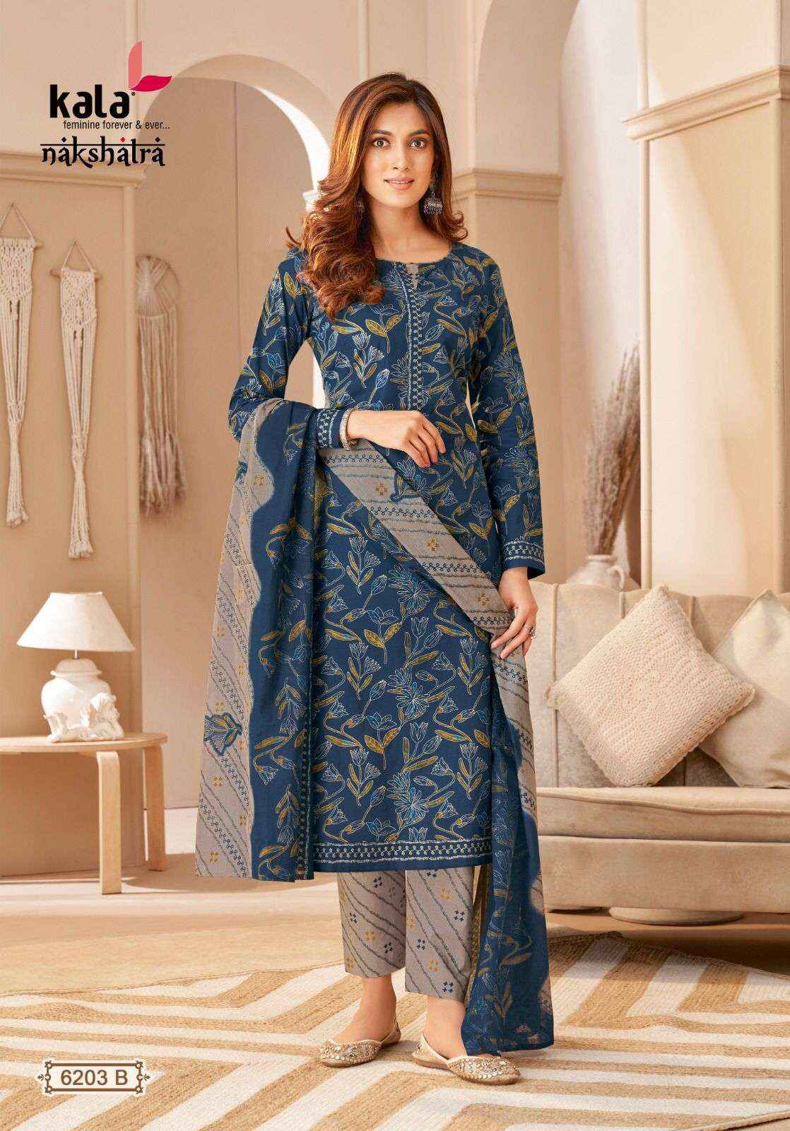 KALA FASHION NAKSHATRA VOL 2 COTTON BATIK SALWAR KAMEEZ (12 PCS CATALOG )