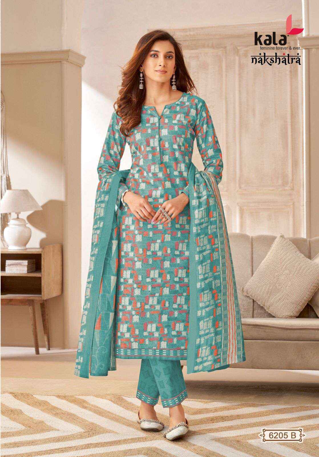 KALA FASHION NAKSHATRA VOL 2 COTTON BATIK SALWAR KAMEEZ (12 PCS CATALOG )