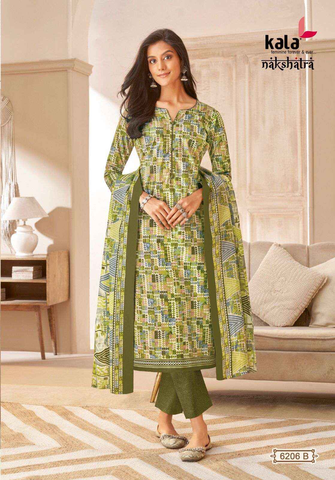 KALA FASHION NAKSHATRA VOL 2 COTTON BATIK SALWAR KAMEEZ (12 PCS CATALOG )