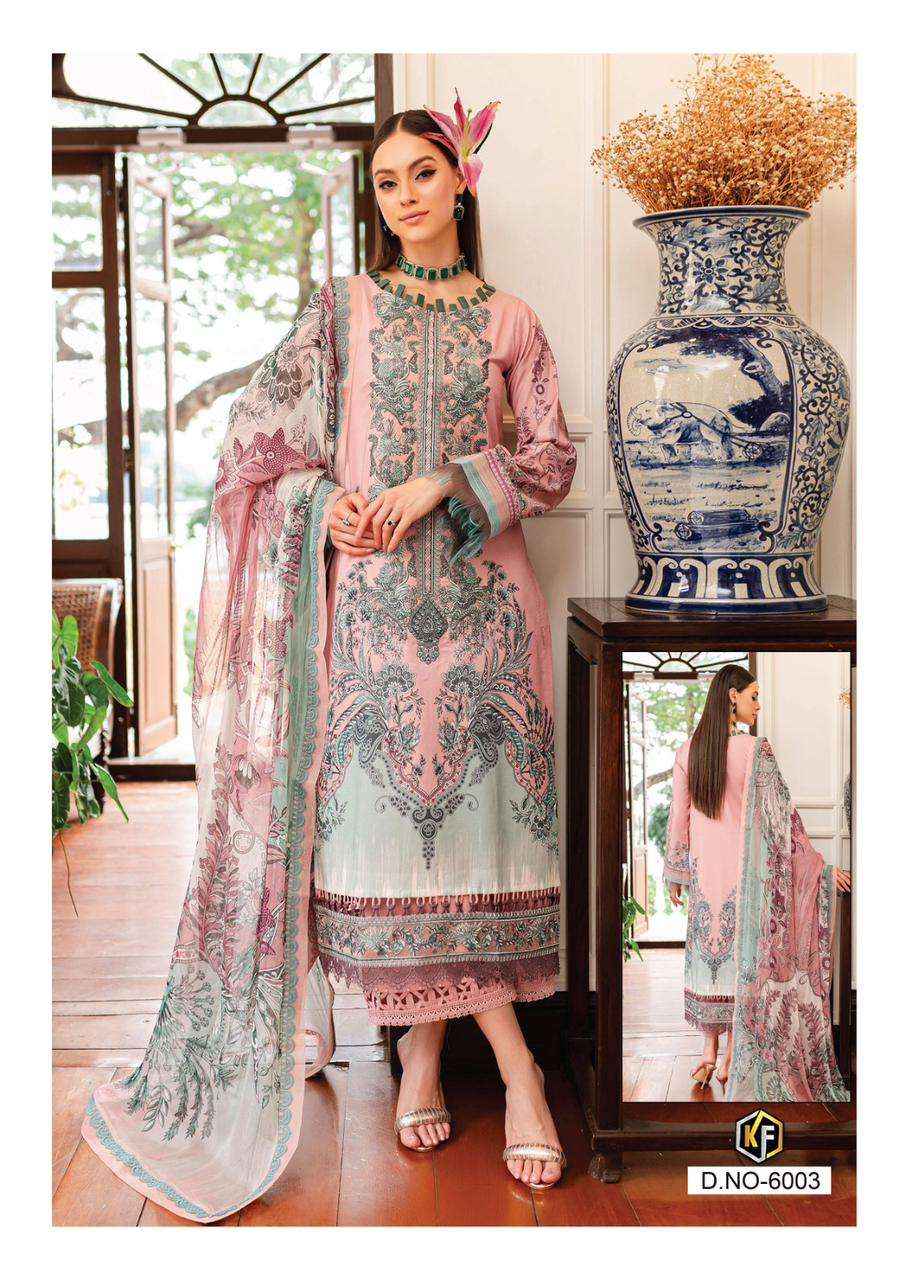 KEVAL FAB RANGREZ VOL 6 COTTON DIGITAL PRINT PAKISTANI SUIT ( 6 pcs catalog )